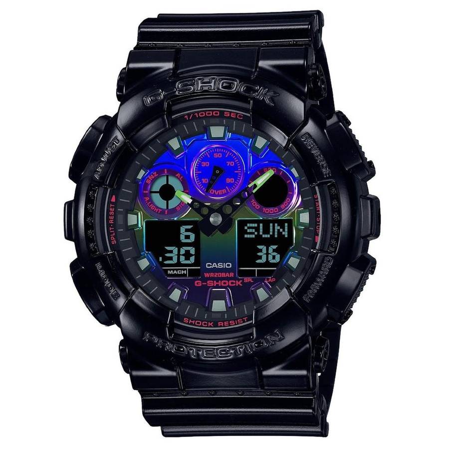 CASIO G-SHOCK GA-100RGB-1A