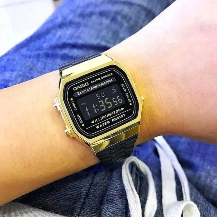 CASIO A-168WEGB-1B, наручные часы — дополнительное фото 4