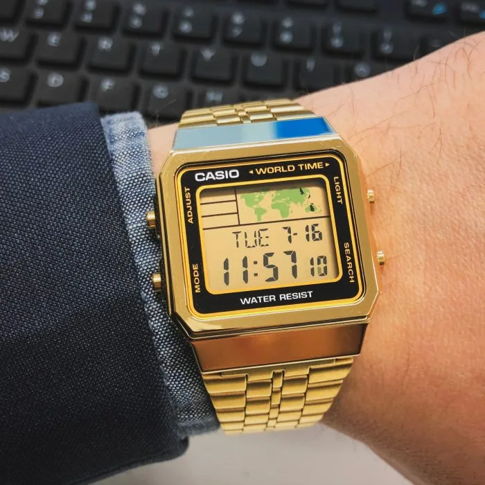 CASIO A-500WGA-1, наручные часы — дополнительное фото 4