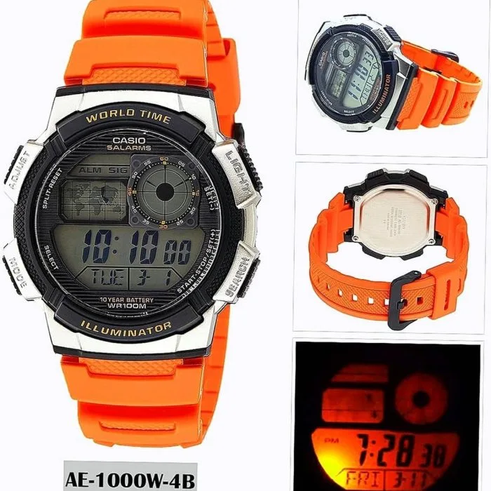 CASIO AE-1000W-4B, наручные часы — дополнительное фото 3