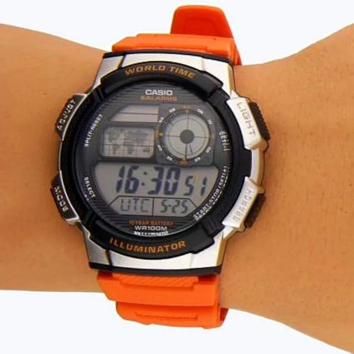 CASIO AE-1000W-4B, наручные часы — дополнительное фото 5