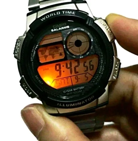 CASIO AE-1000WD-1A, наручные часы — дополнительное фото 5
