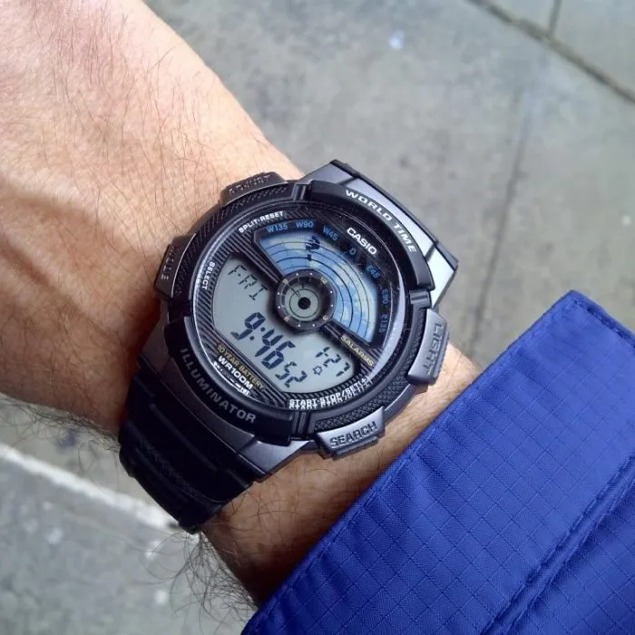 CASIO AE-1100W-1A, наручные часы — дополнительное фото 4