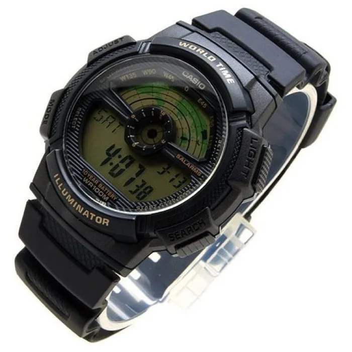 CASIO AE-1100W-1B, наручные часы — дополнительное фото 2