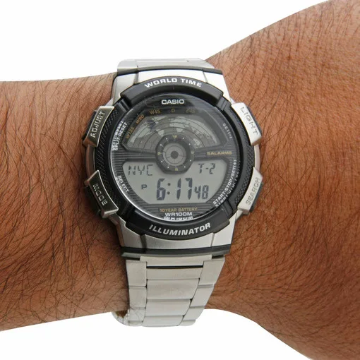 CASIO AE-1100WD-1A, наручные часы — дополнительное фото 4