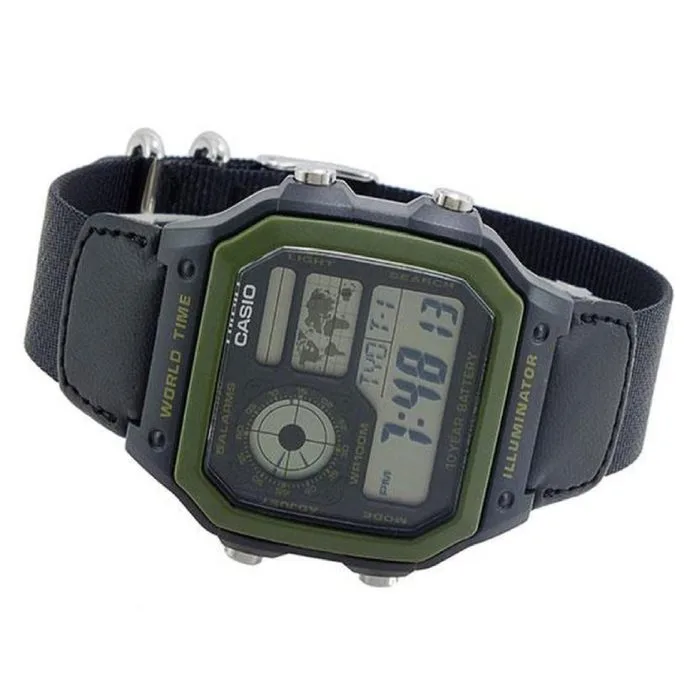 CASIO AE-1200WHB-1B, наручные часы — дополнительное фото 2