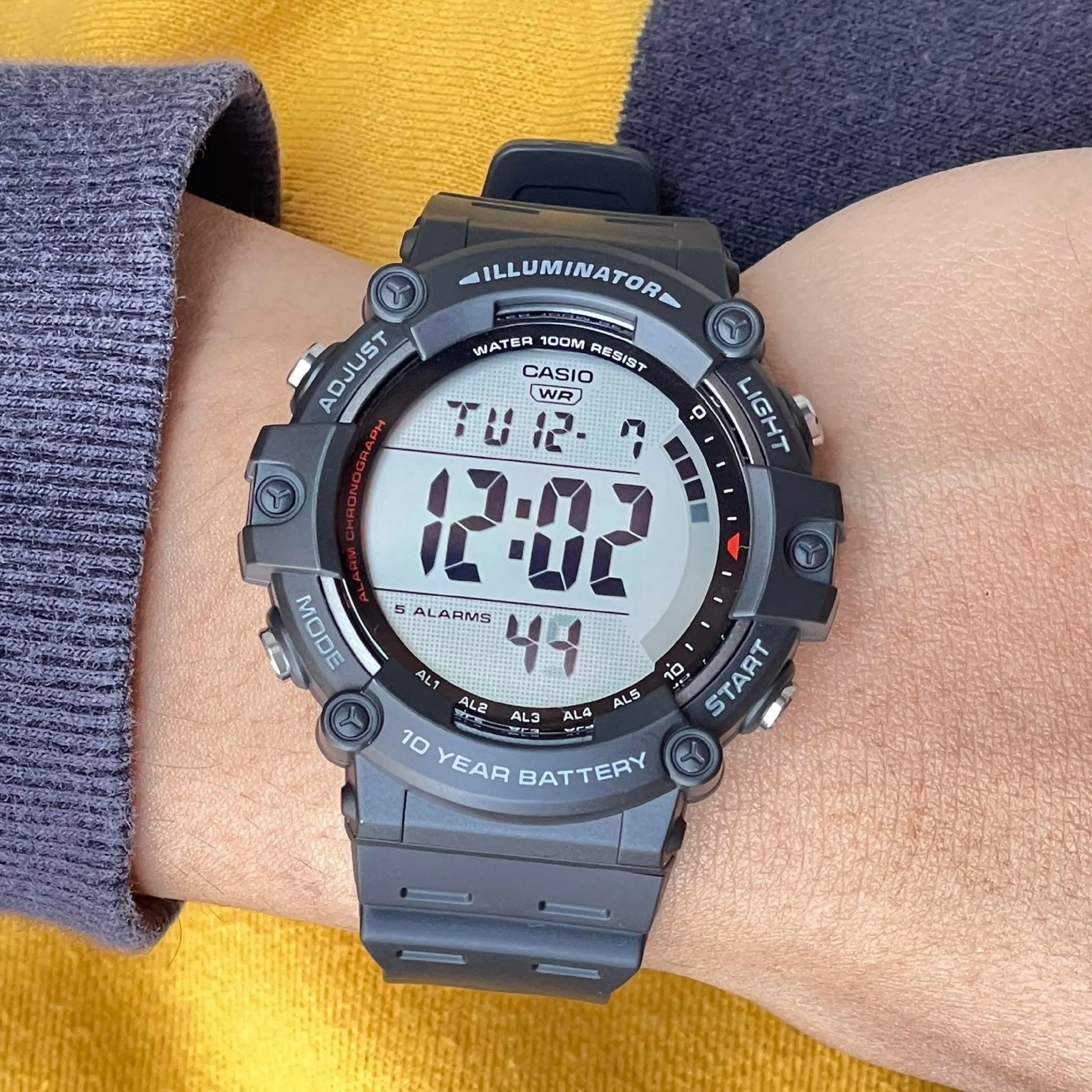 CASIO AE-1500WH-2A, наручные часы — дополнительное фото 4