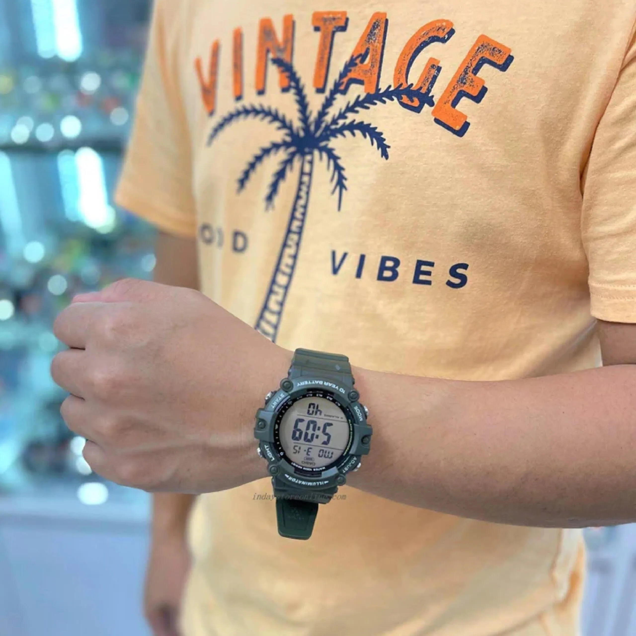 CASIO AE-1500WHX-3A, наручные часы — дополнительное фото 4