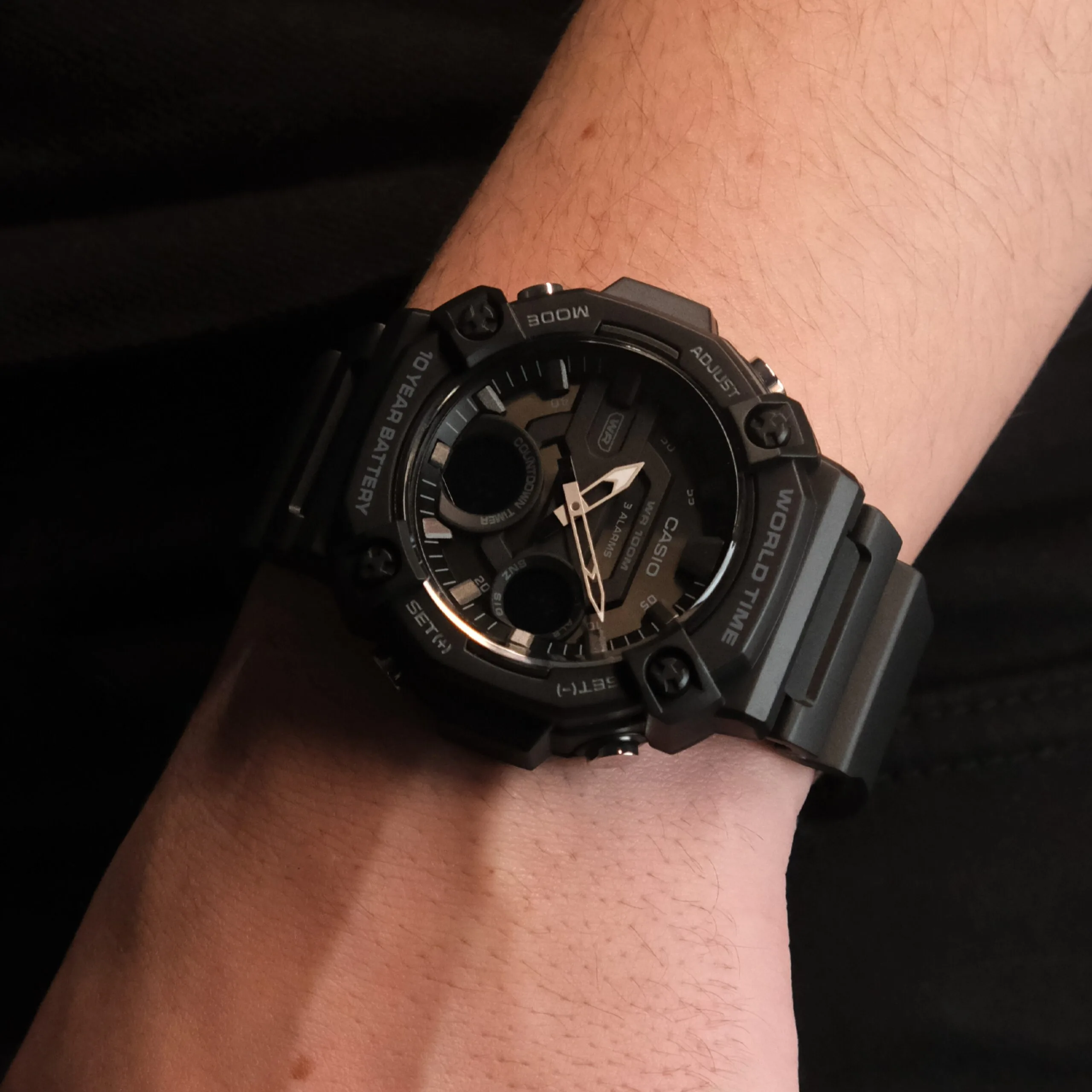 CASIO AEQ-120W-1B, наручные часы — дополнительное фото 4