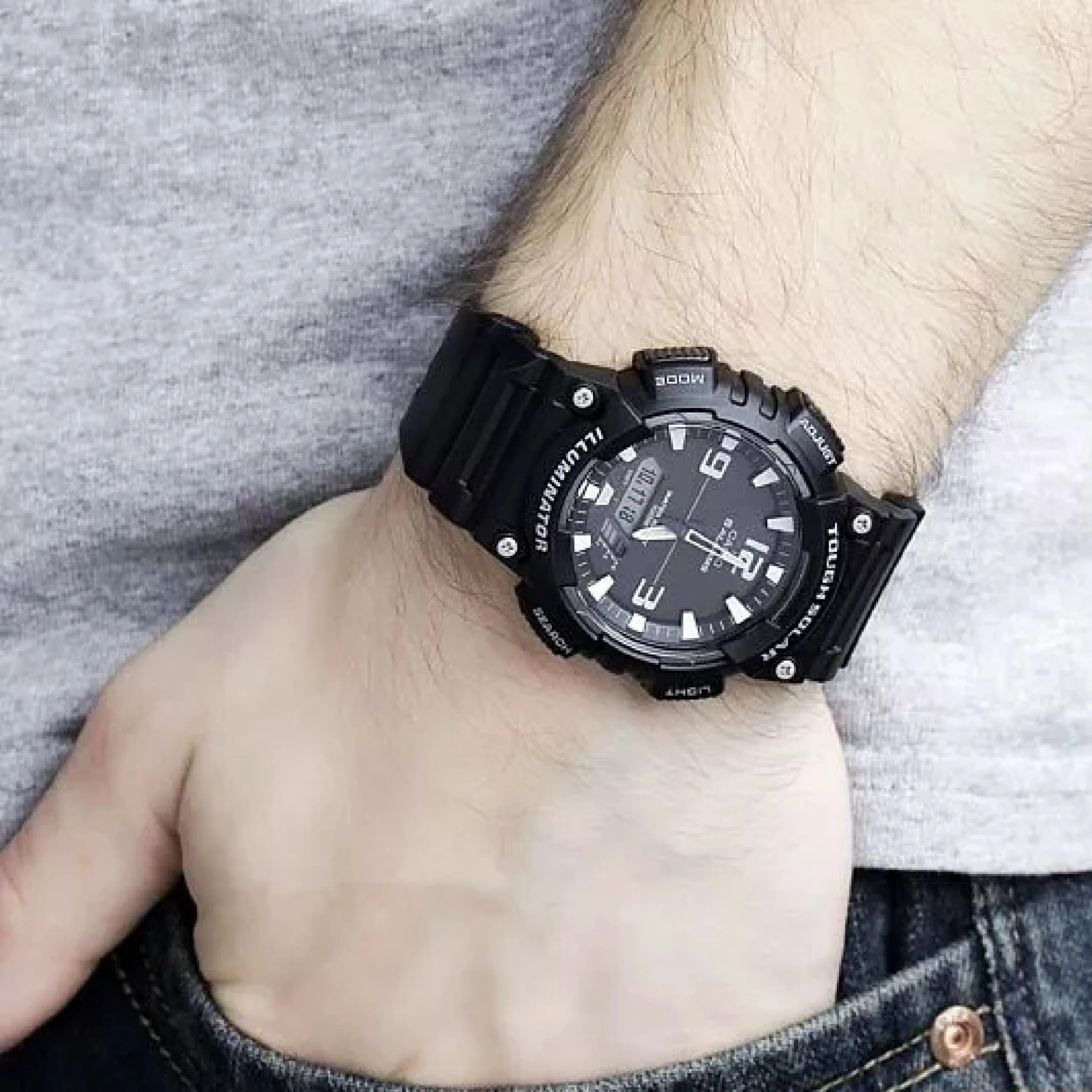 CASIO AQ-S810W-1A2, наручные часы — дополнительное фото 4