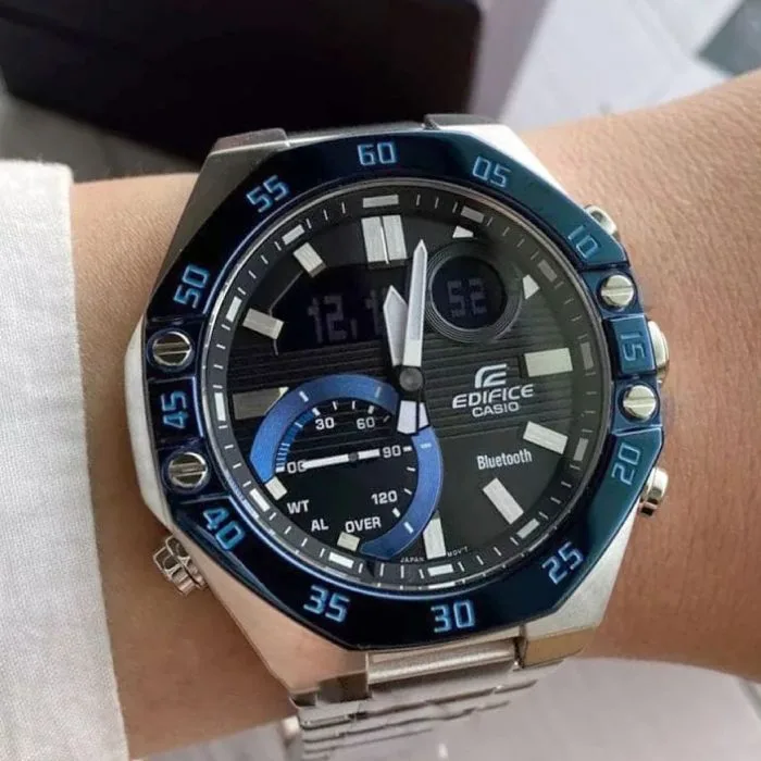 CASIO EDIFICE ECB-10DB-1B, наручные часы — дополнительное фото 4
