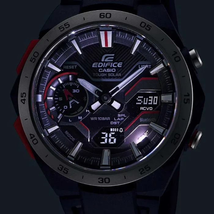 CASIO EDIFICE ECB-2200P-1A, наручные часы — дополнительное фото 3