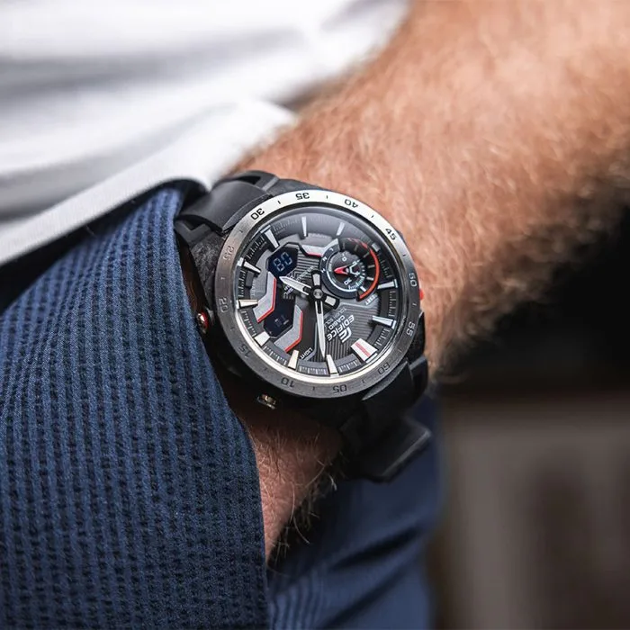 CASIO EDIFICE ECB-2200P-1A, наручные часы — дополнительное фото 4