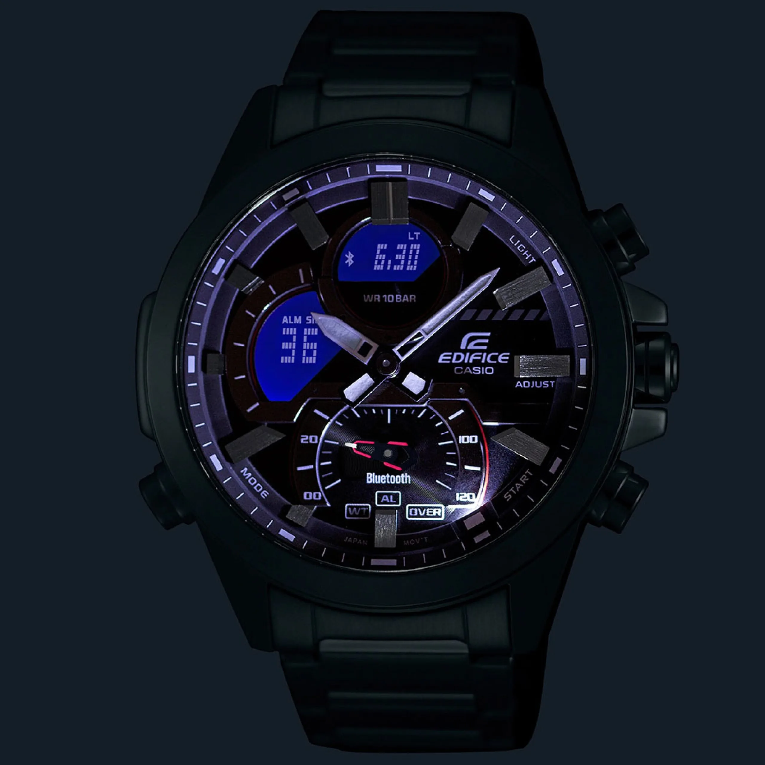 CASIO EDIFICE ECB-30P-1A, наручные часы — дополнительное фото 3