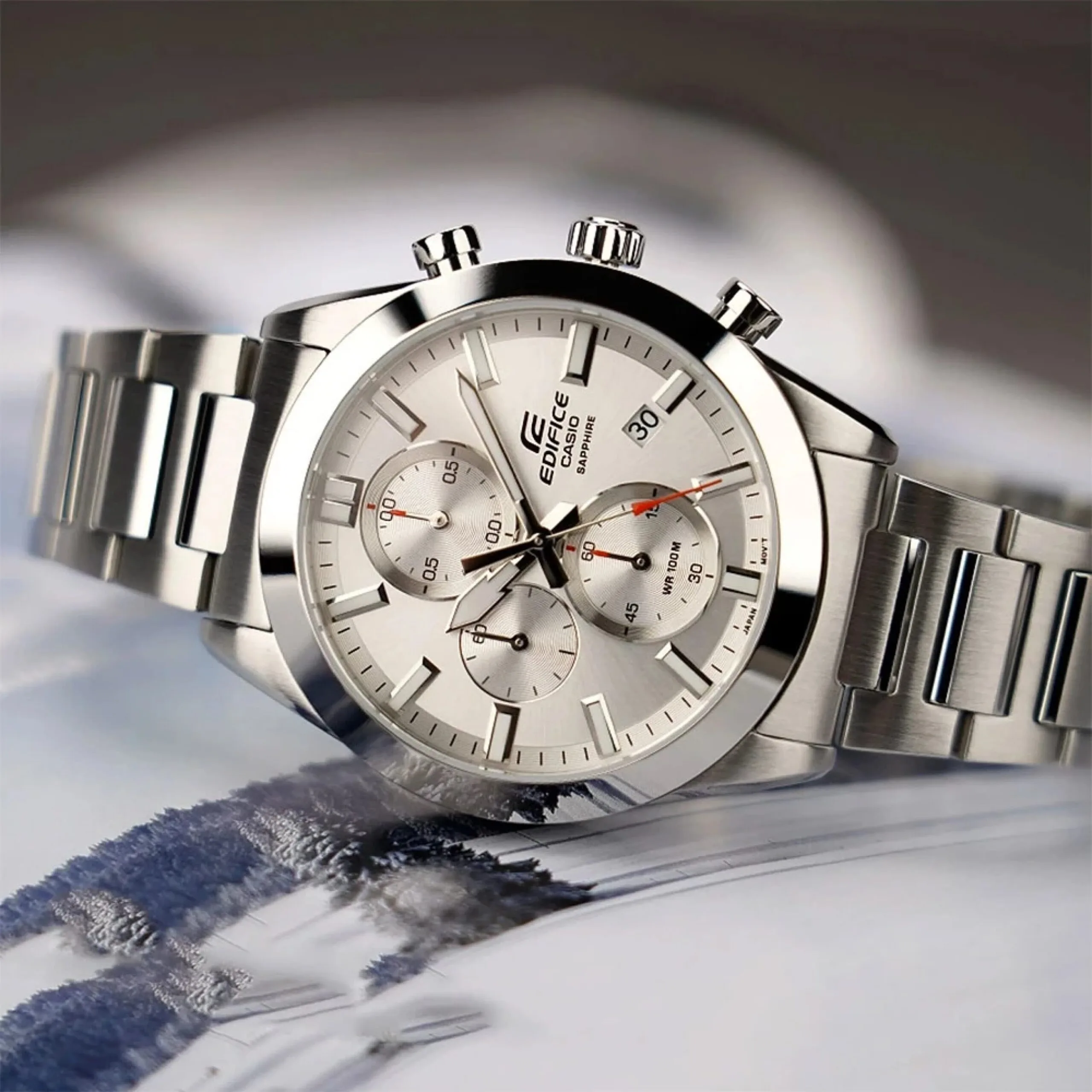 CASIO EDIFICE EFB-710D-7A, наручные часы — дополнительное фото 2