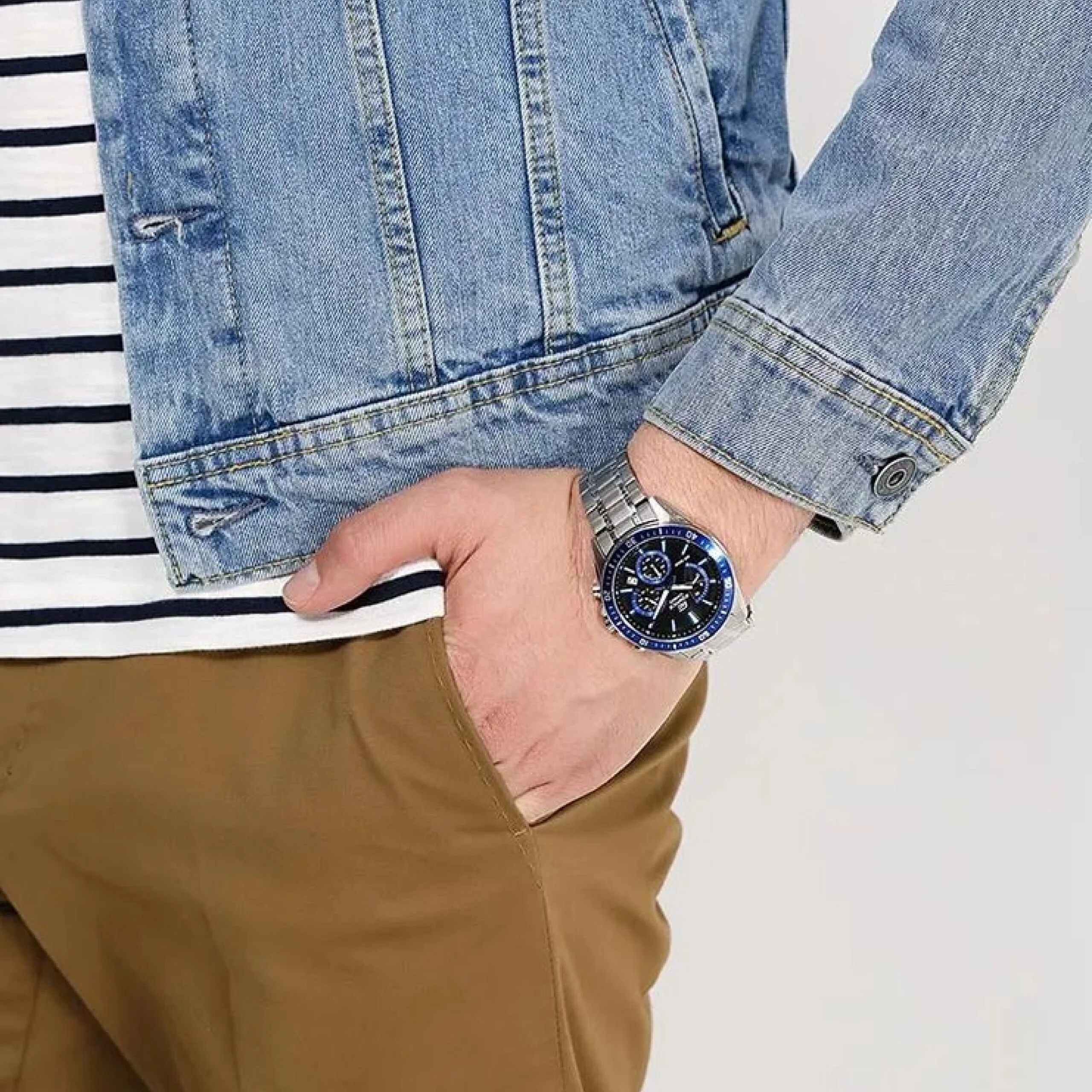 CASIO EDIFICE EFR-552D-2A, наручные часы — дополнительное фото 4