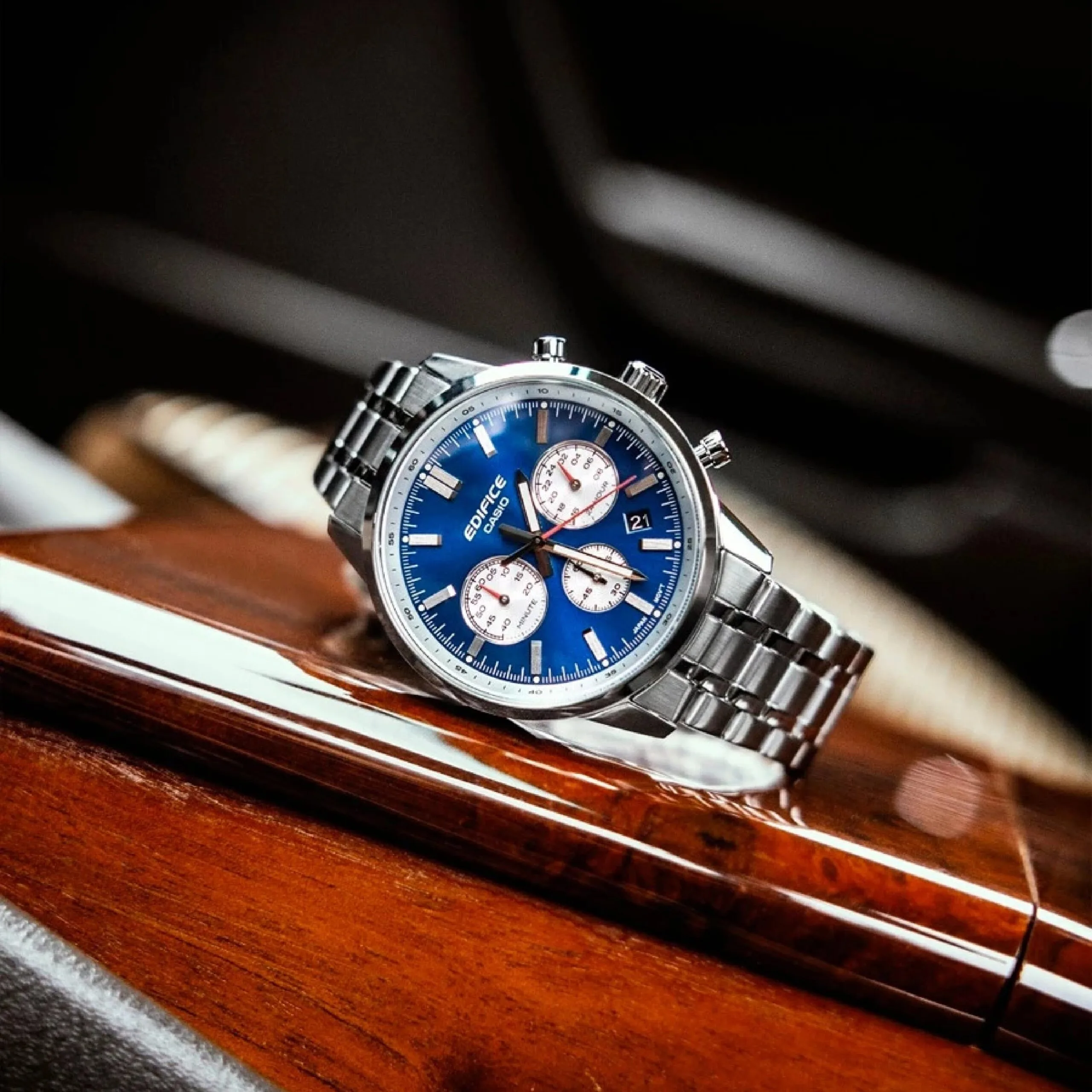 CASIO EDIFICE EFR-575D-2A, наручные часы — дополнительное фото 2