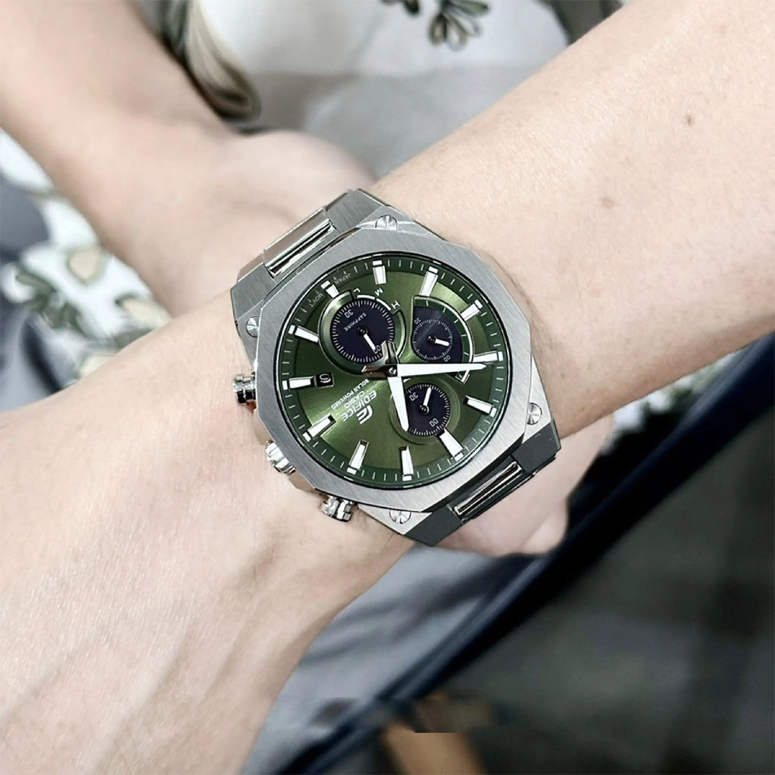 CASIO EDIFICE EFS-S570D-3A, наручные часы — дополнительное фото 4