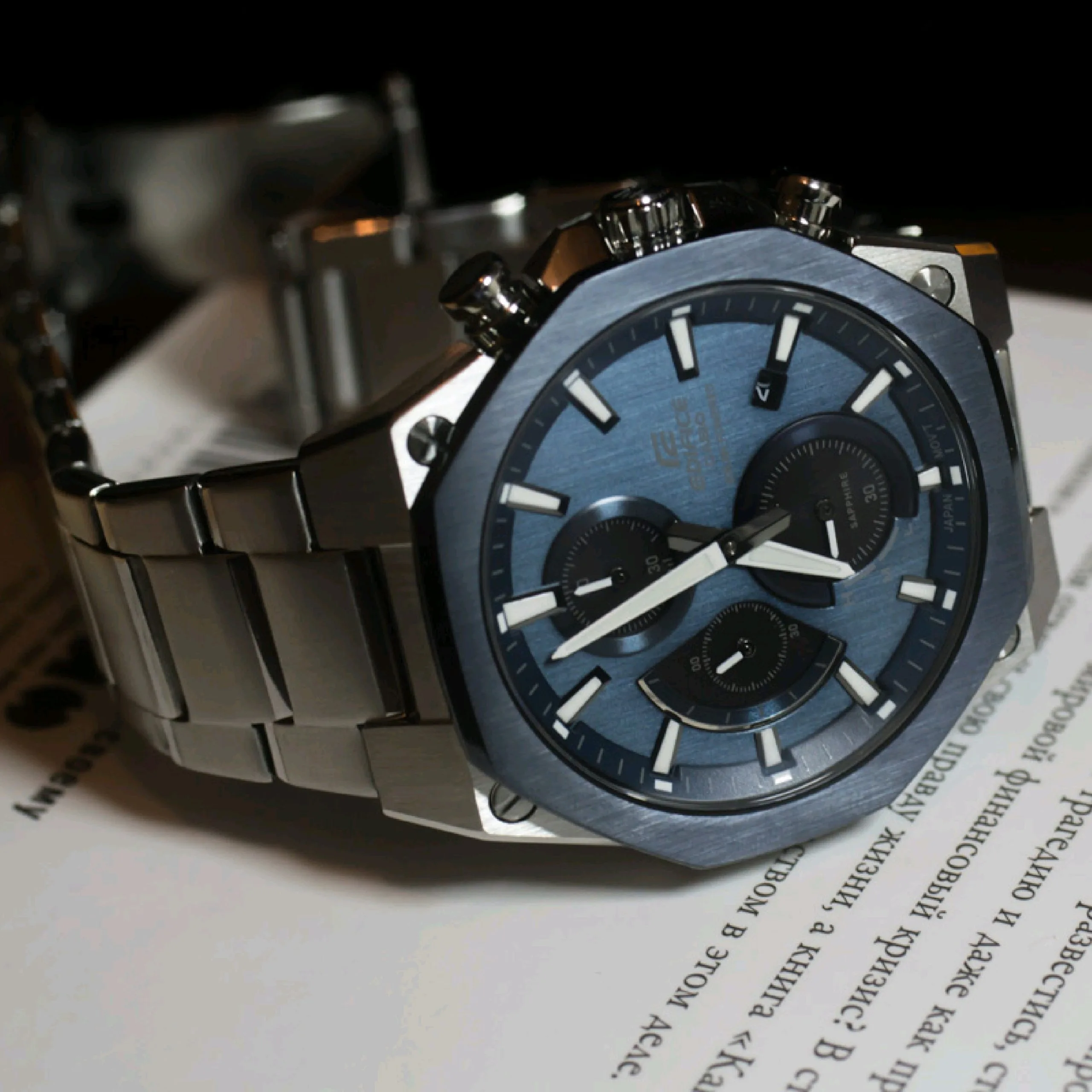 CASIO EDIFICE EFS-S570DB-2A, наручные часы — дополнительное фото 2