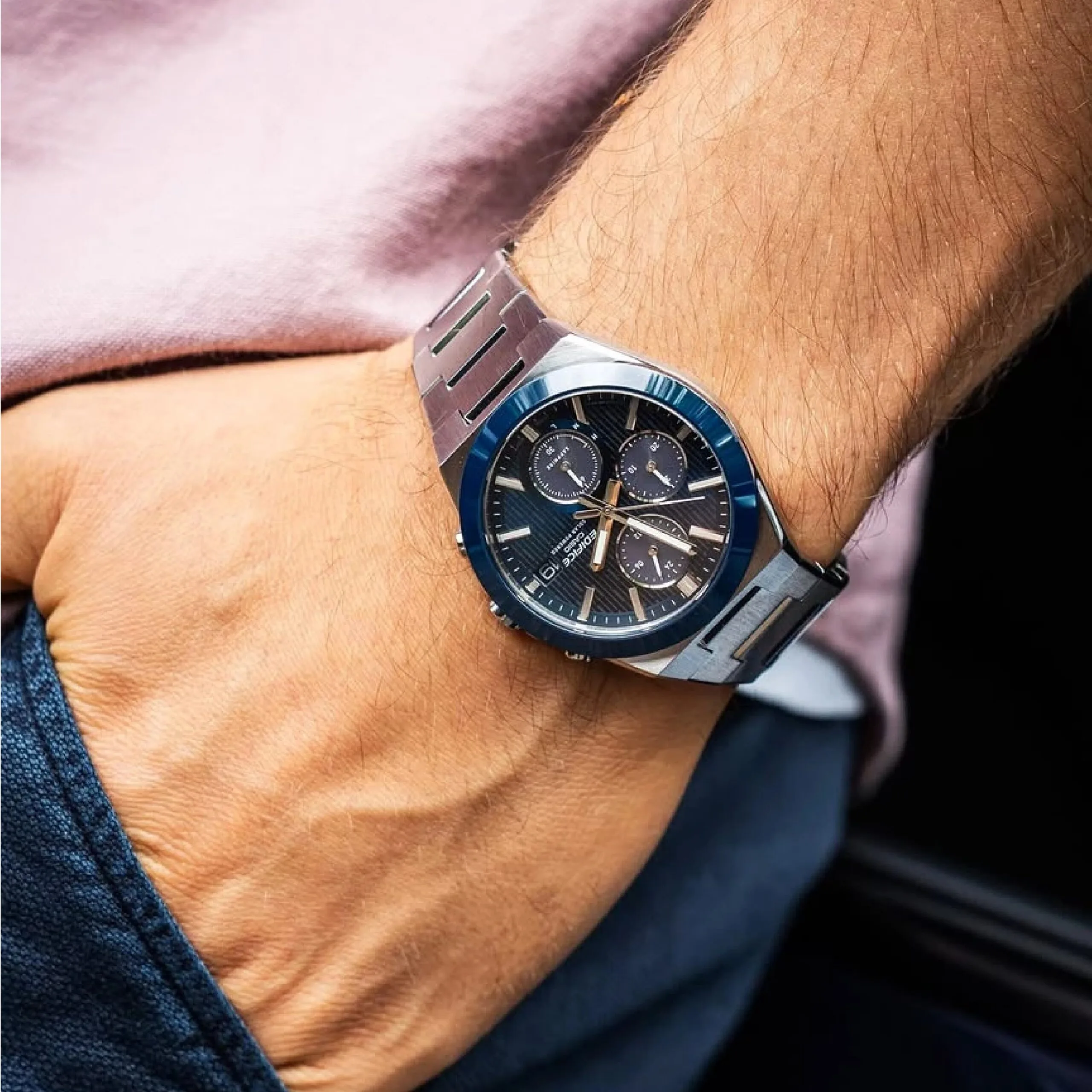 CASIO EDIFICE EFS-S650D-2A, наручные часы — дополнительное фото 4