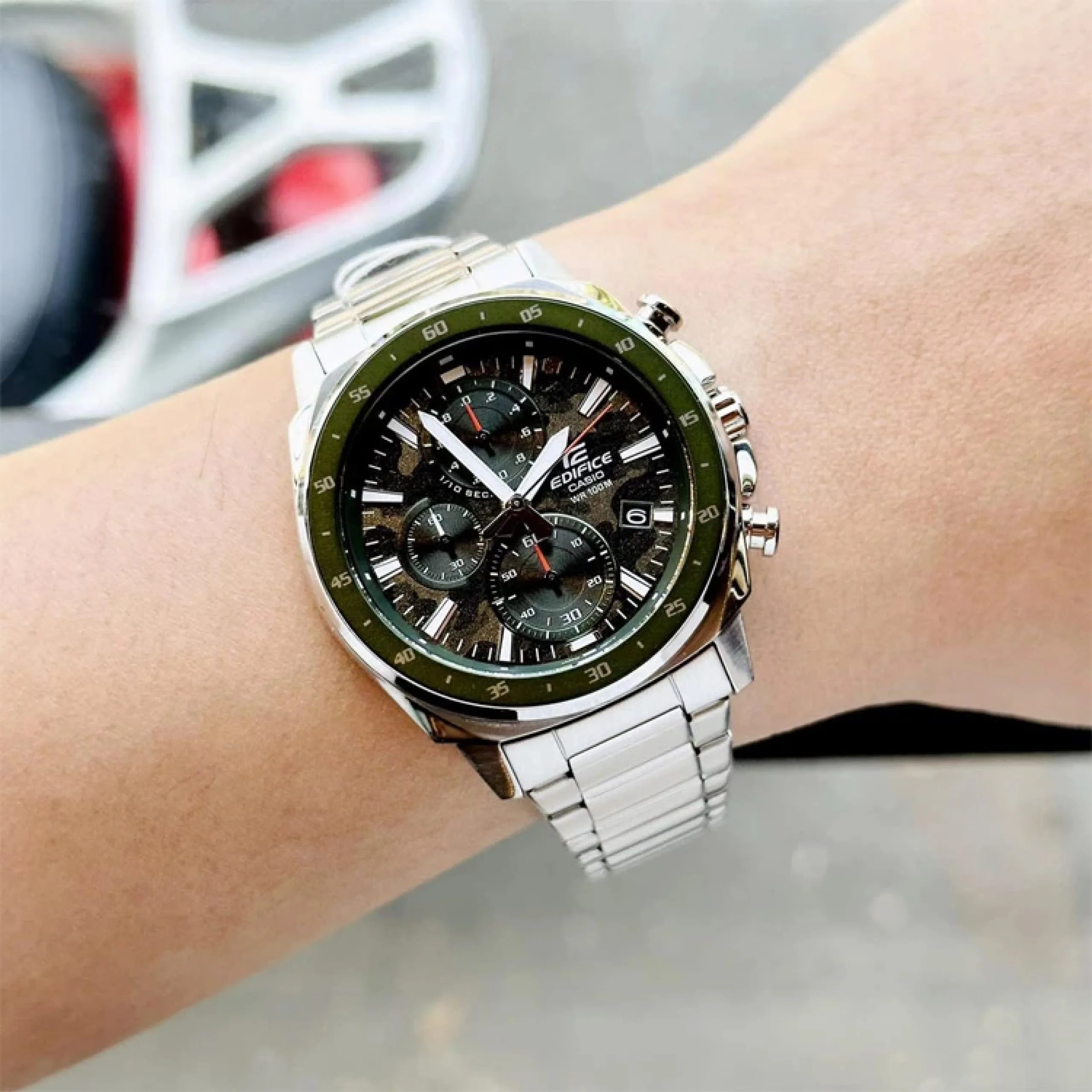 CASIO EDIFICE EFV-600D-3C, наручные часы — дополнительное фото 4