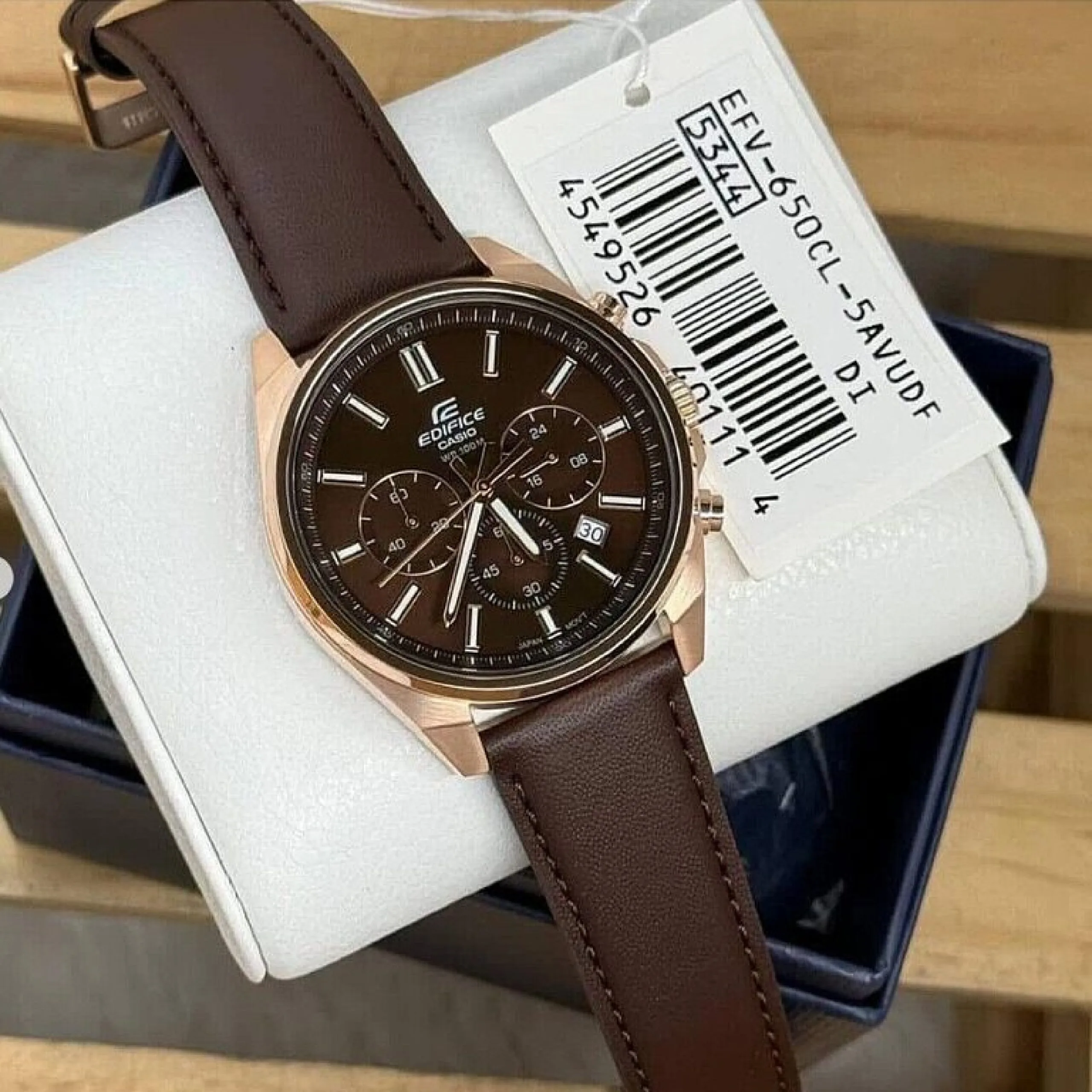 CASIO EDIFICE EFV-650CL-5A, наручные часы — дополнительное фото 2
