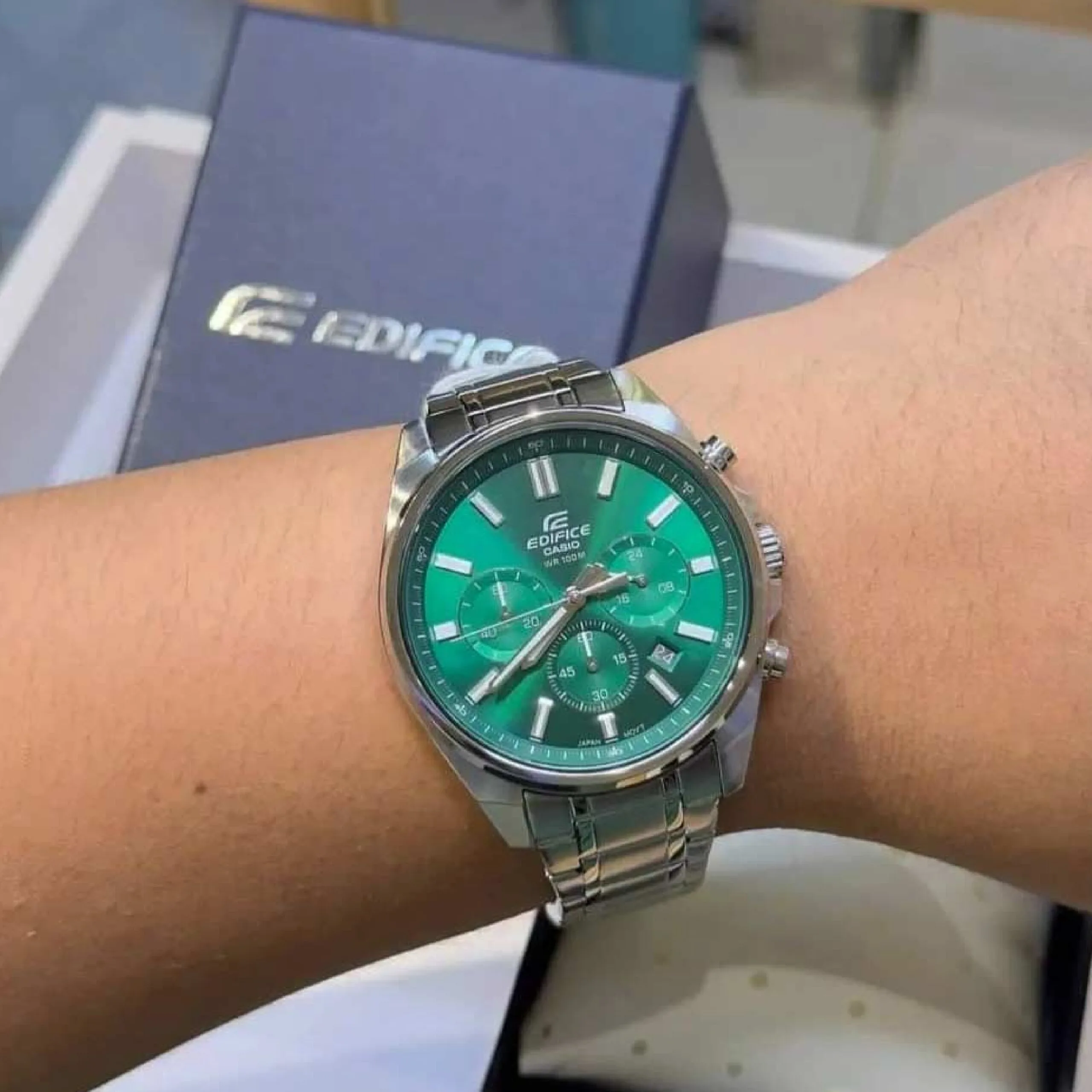 CASIO EDIFICE EFV-650D-3A, наручные часы — дополнительное фото 4