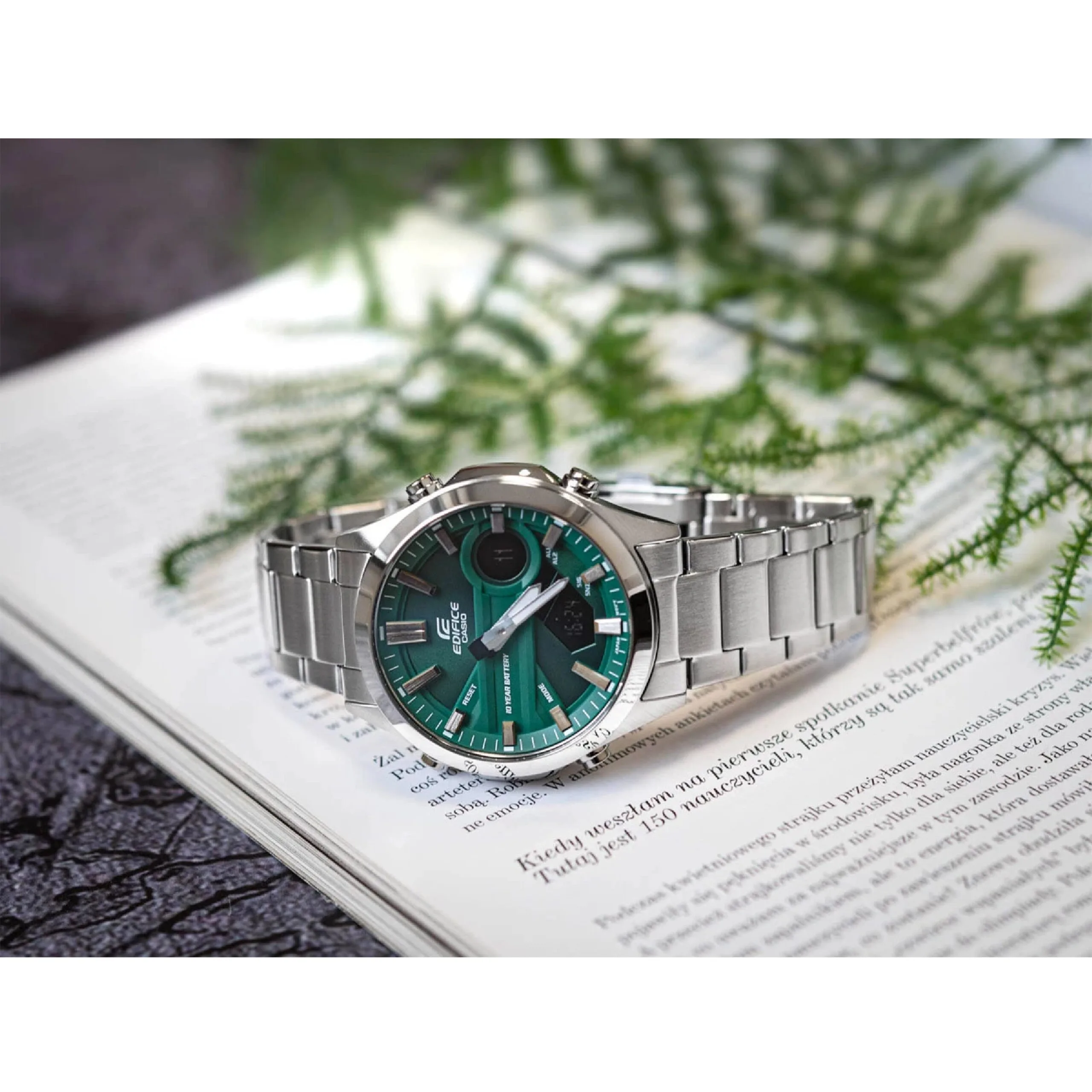 CASIO EDIFICE EFV-C120D-3A, наручные часы — дополнительное фото 2