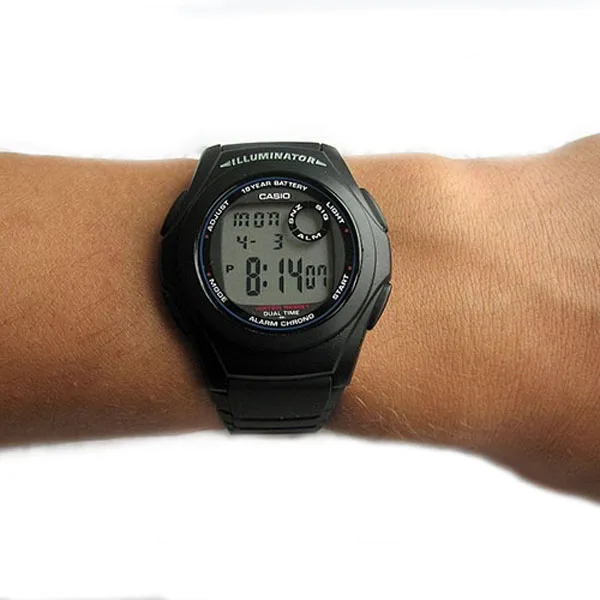 CASIO F-200W-1A, наручные часы — дополнительное фото 5