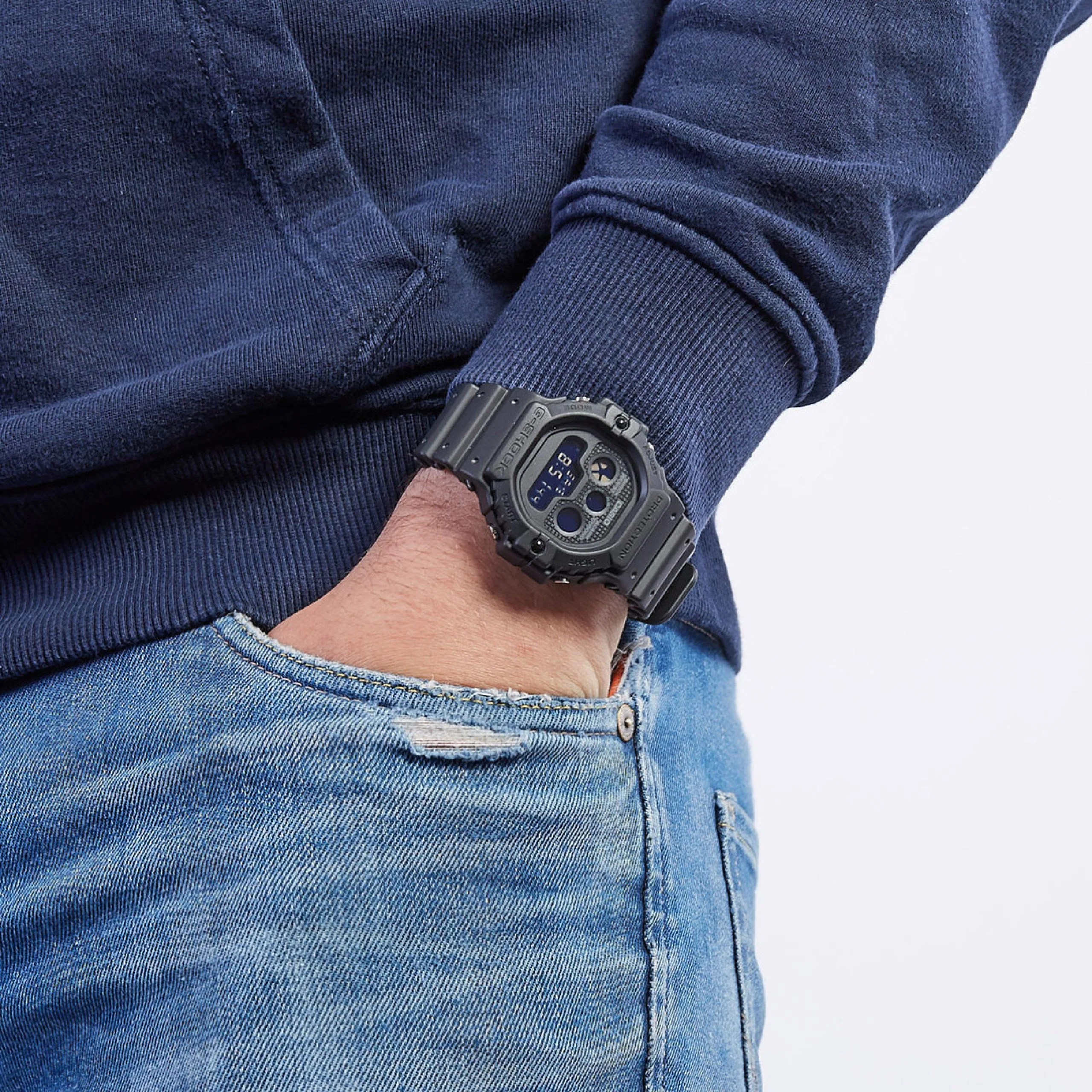 CASIO G-SHOCK DW-5900BB-1, наручные часы — дополнительное фото 4