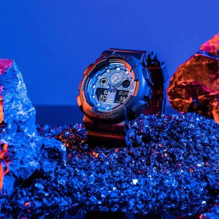 CASIO G-SHOCK GA-100BP-1A, наручные часы — дополнительное фото 2