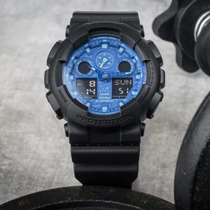 CASIO G-SHOCK GA-100BP-1A, наручные часы — дополнительное фото 3