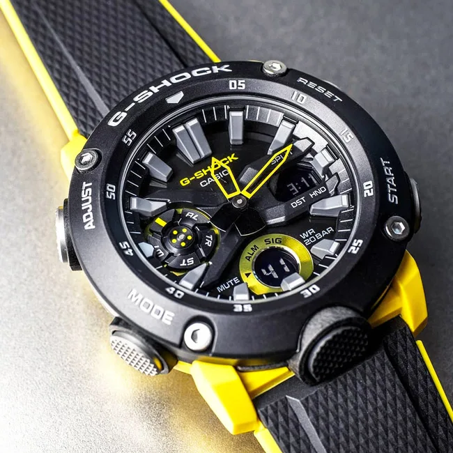 CASIO G-SHOCK GA-2000-1A9, наручные часы — дополнительное фото 2