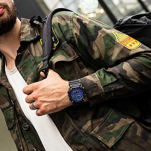 CASIO G-SHOCK GA-900VB-1A, наручные часы — дополнительное фото 4