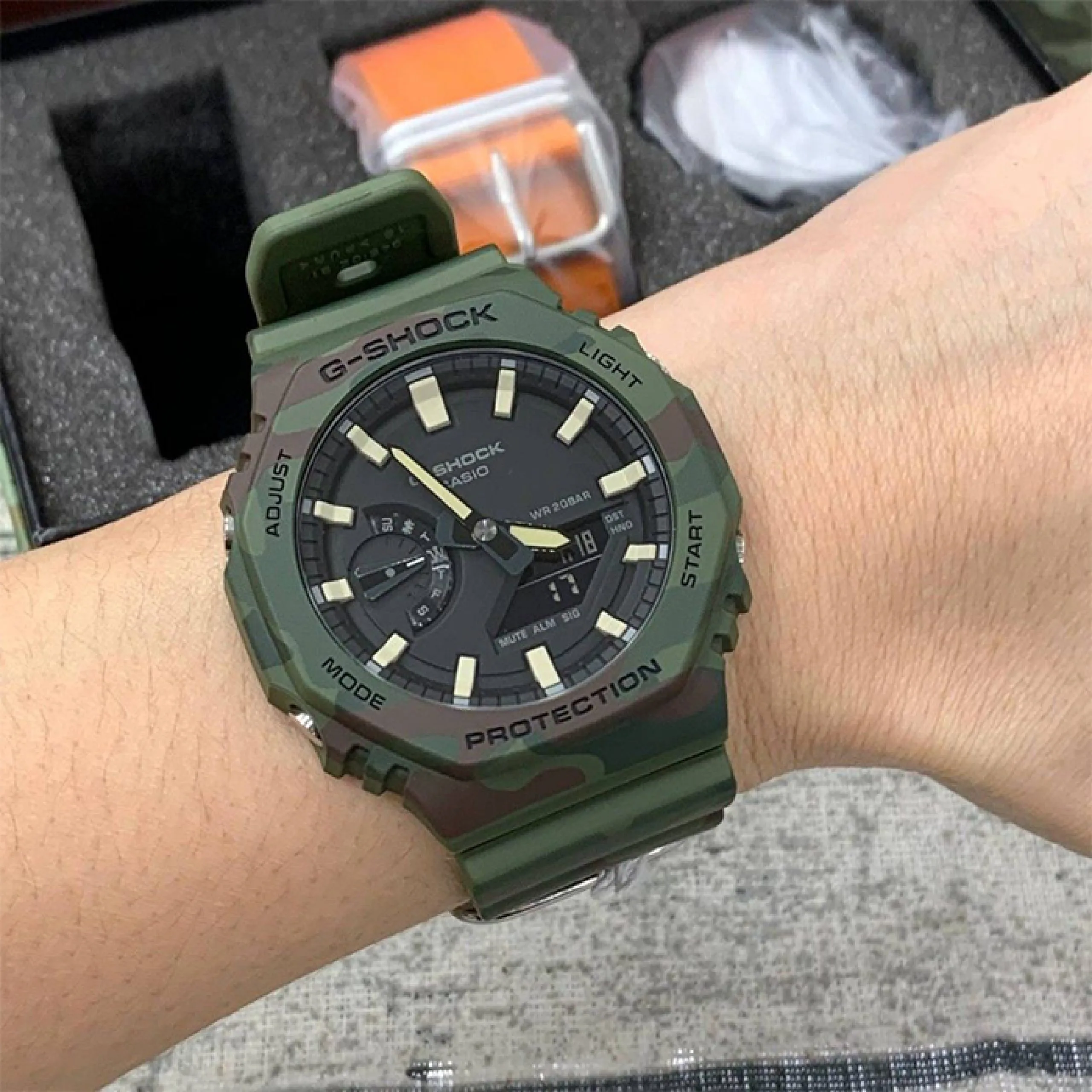 CASIO G-SHOCK GAE-2100WE-3A, наручные часы — дополнительное фото 4
