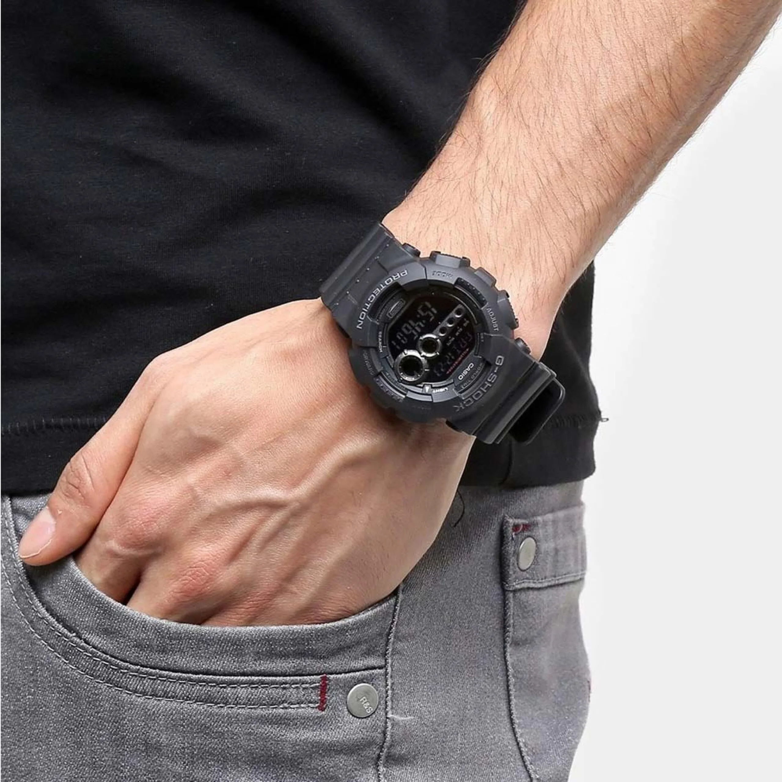 CASIO G-SHOCK GD-100-1B, наручные часы — дополнительное фото 4
