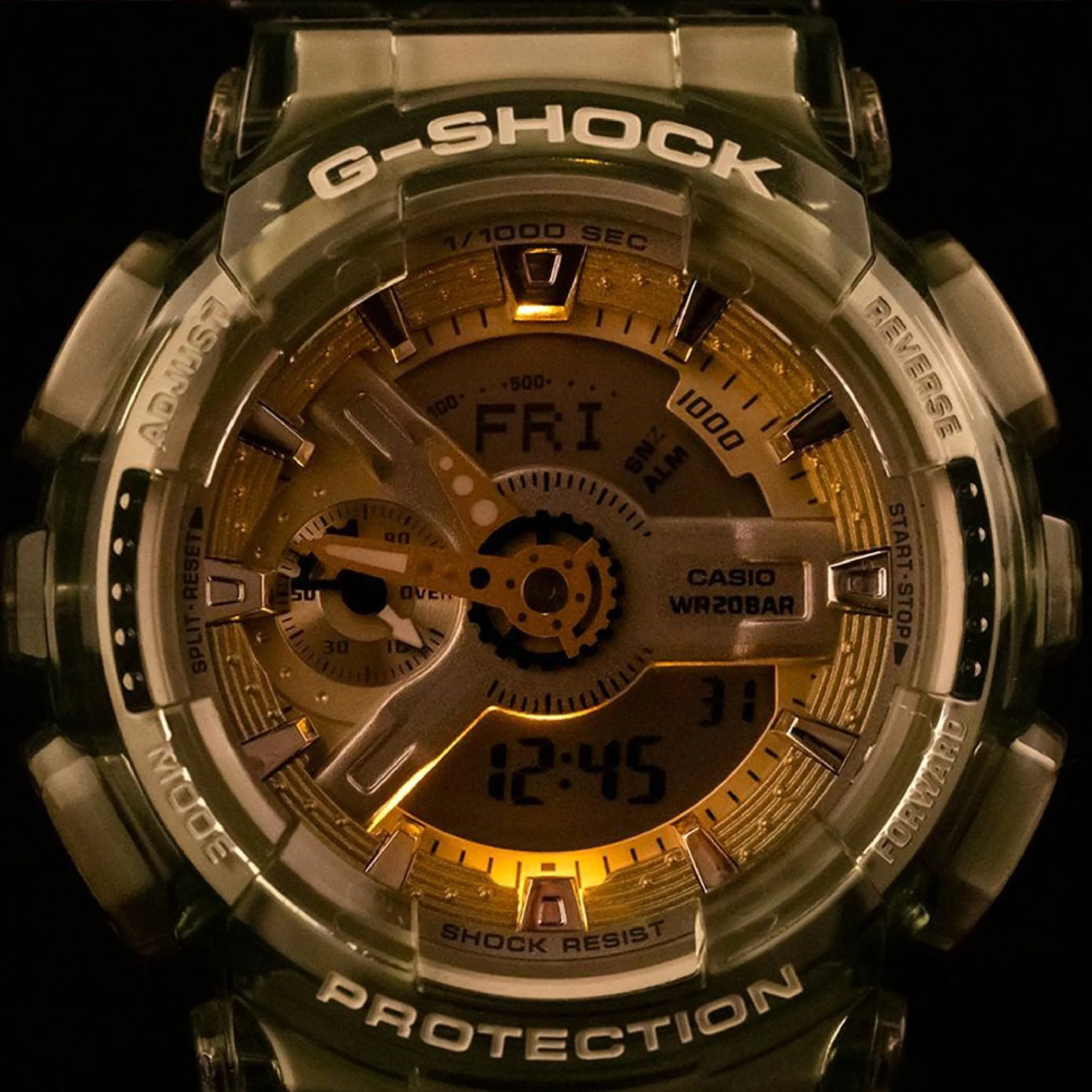 CASIO G-SHOCK GMA-S110GS-3A, наручные часы — дополнительное фото 2