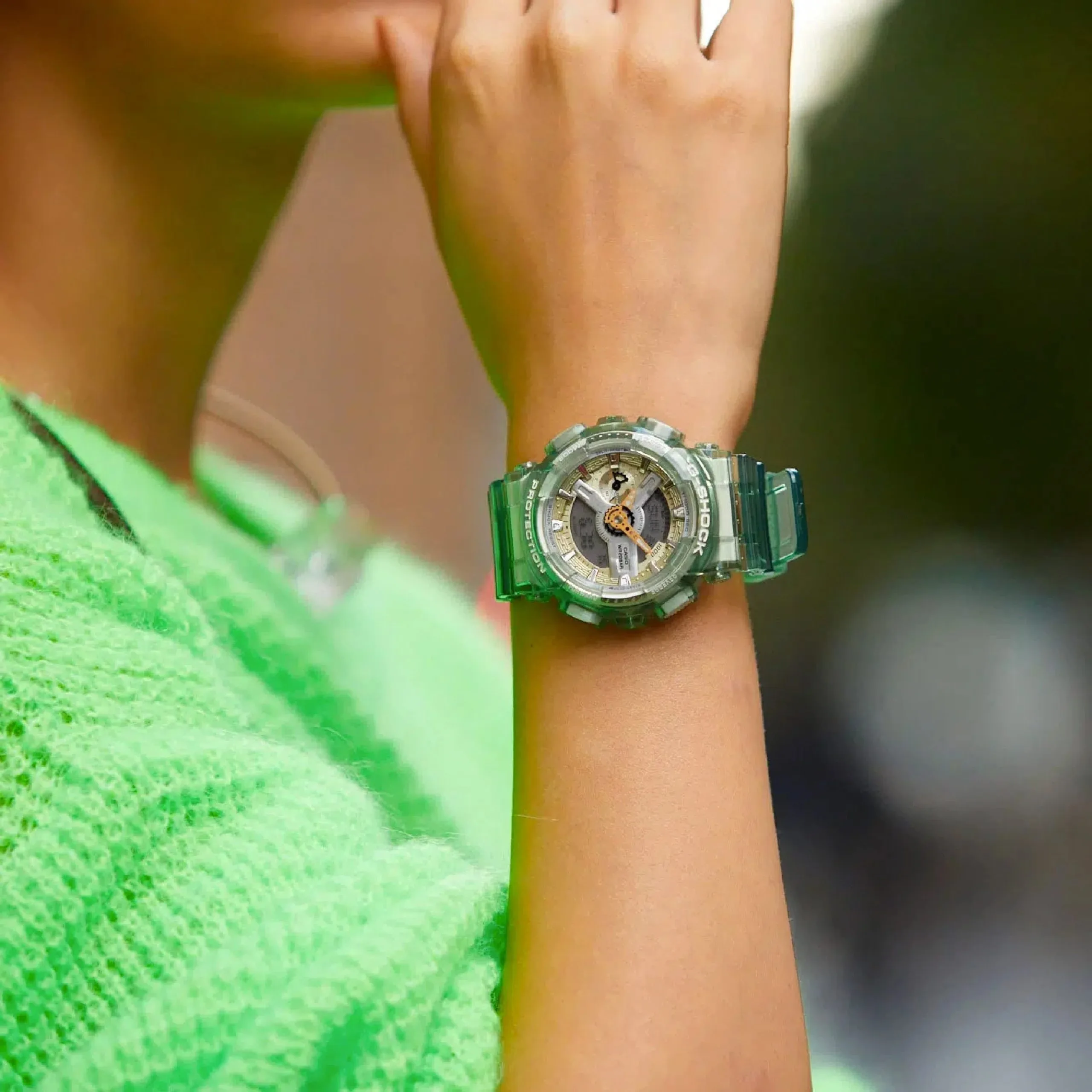 CASIO G-SHOCK GMA-S110GS-3A, наручные часы — дополнительное фото 4