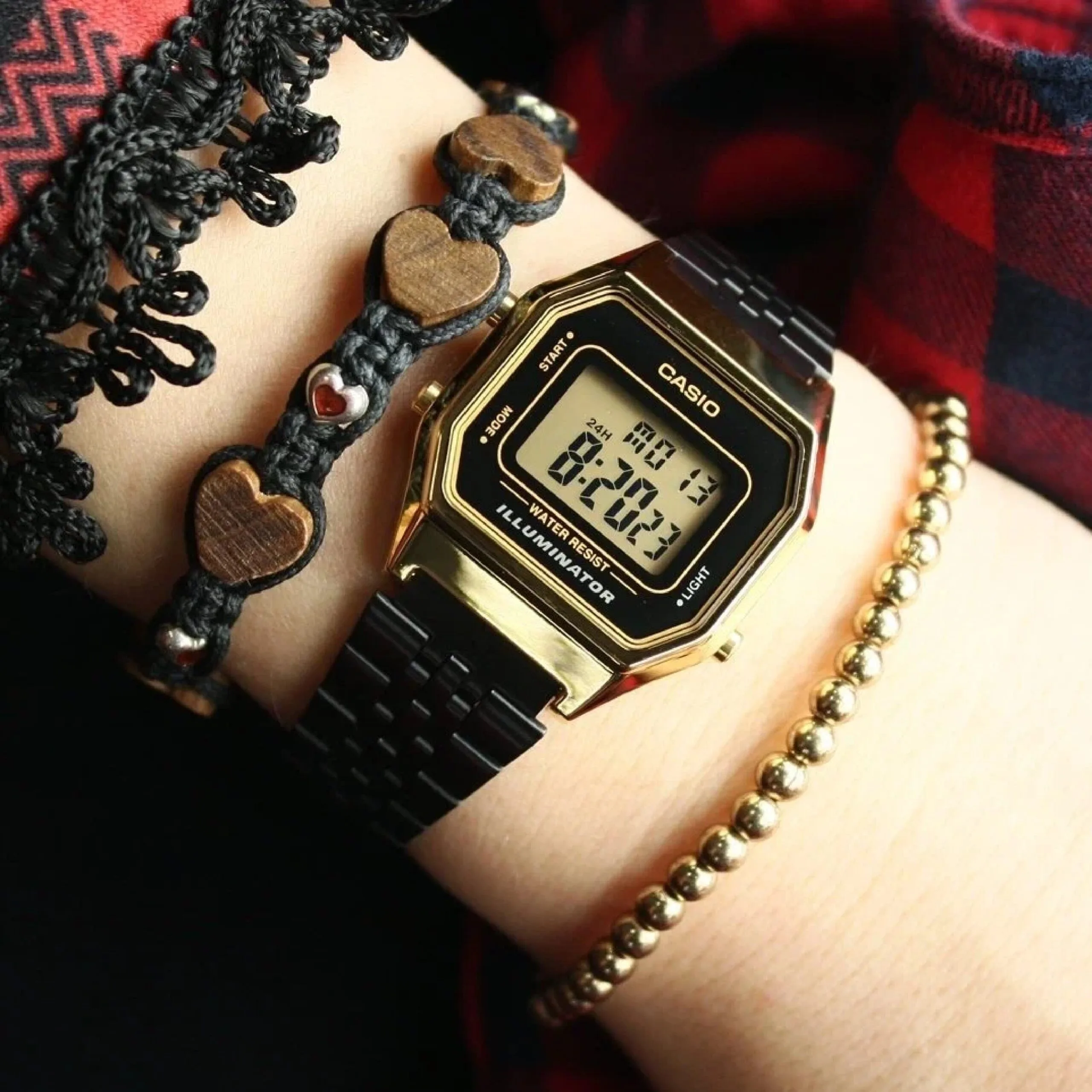 CASIO LA-680WEGB-1A, наручные часы — дополнительное фото 4