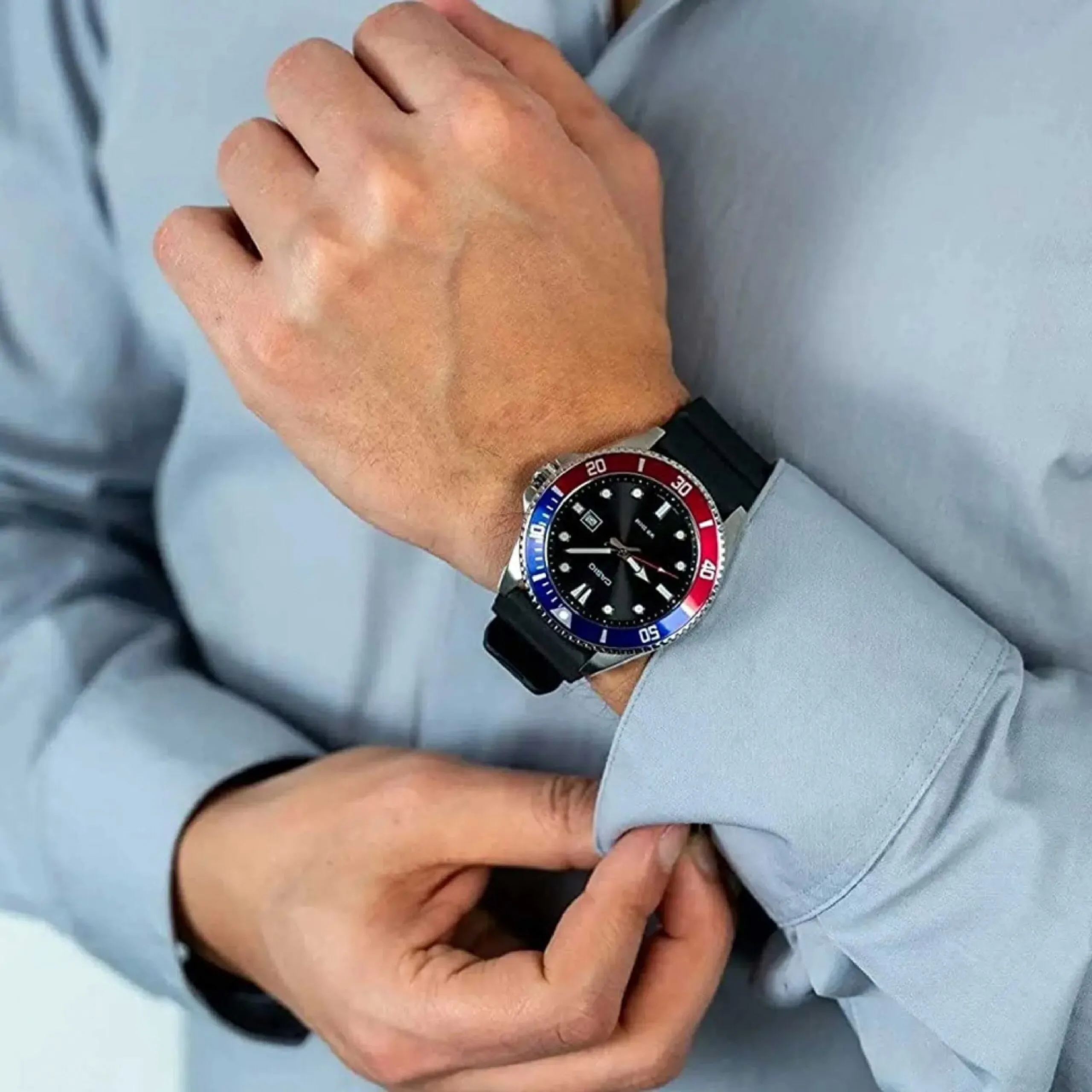CASIO MDV-10-1A2, наручные часы — дополнительное фото 4