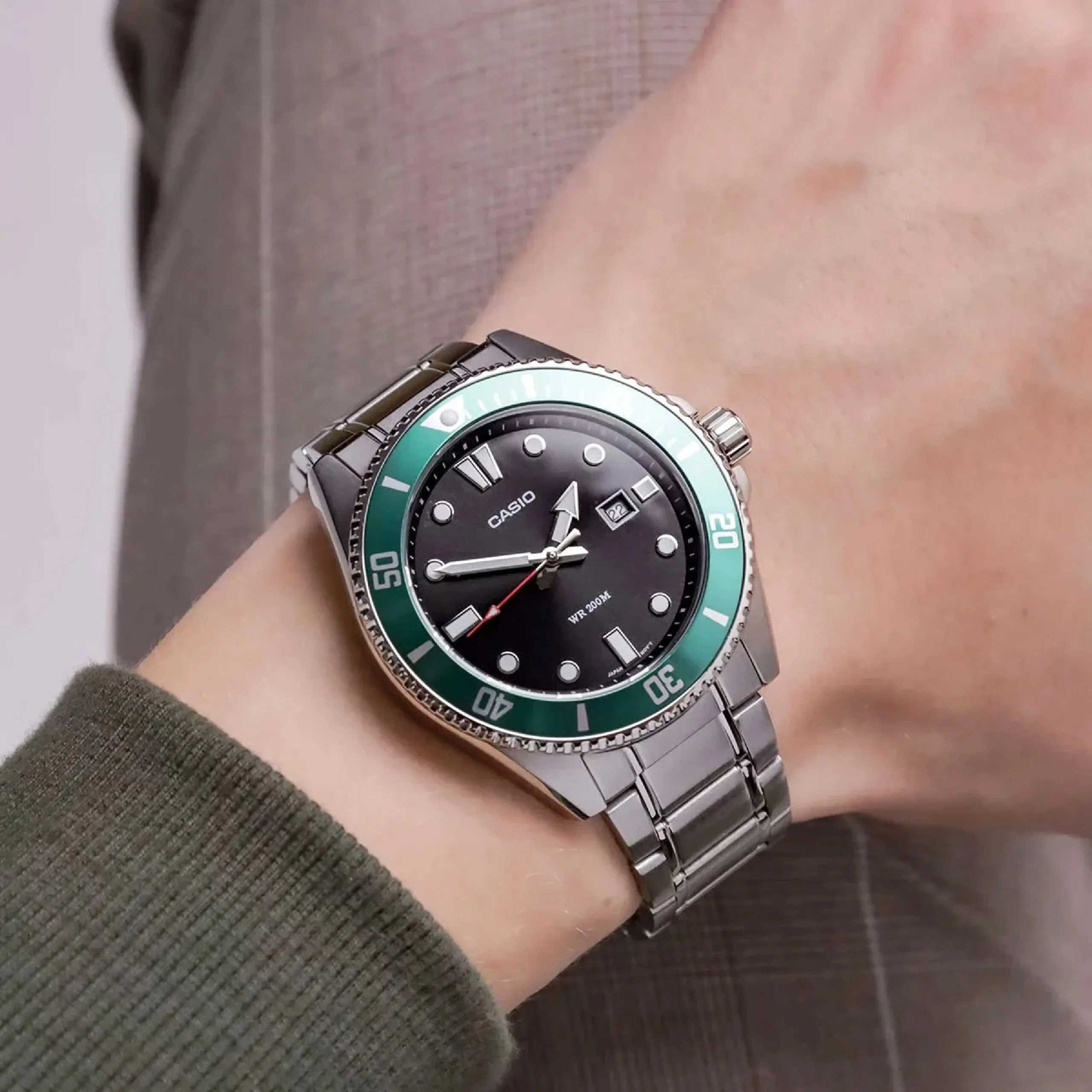 CASIO MDV-107D-3A, наручные часы — дополнительное фото 4