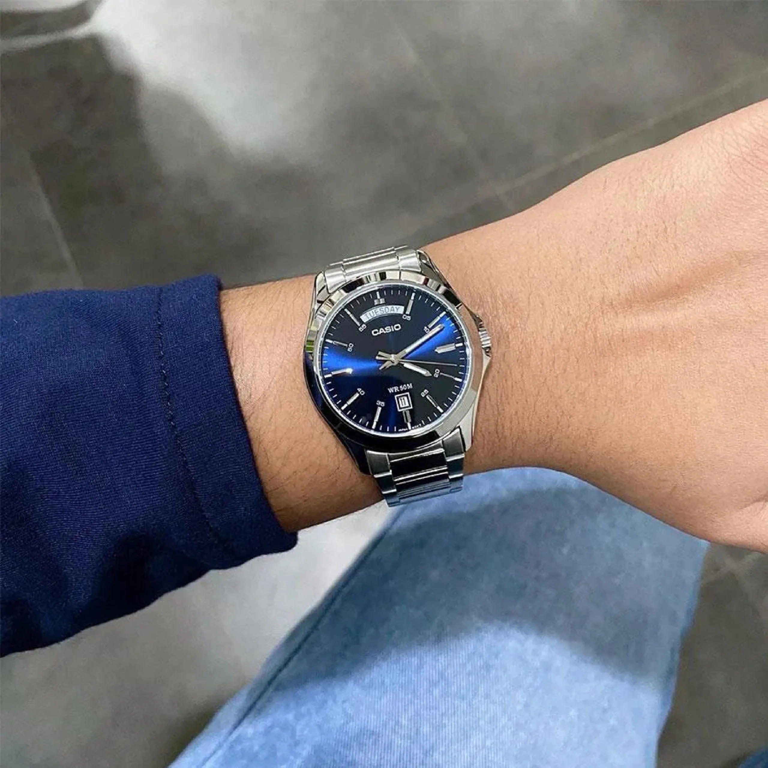 CASIO MTP-1370D-2A2, наручные часы — дополнительное фото 4