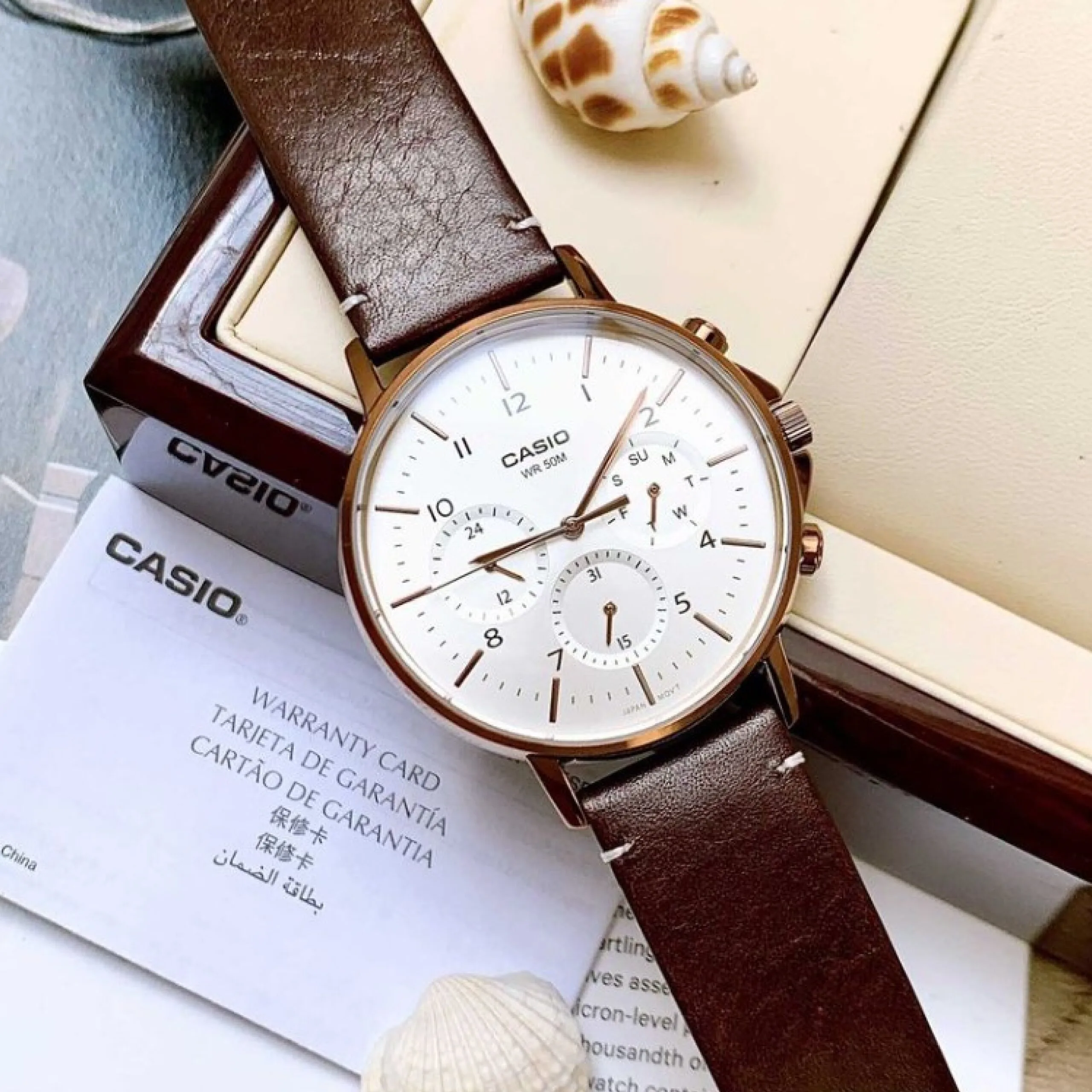 CASIO MTP-E321RL-5A, наручные часы — дополнительное фото 2