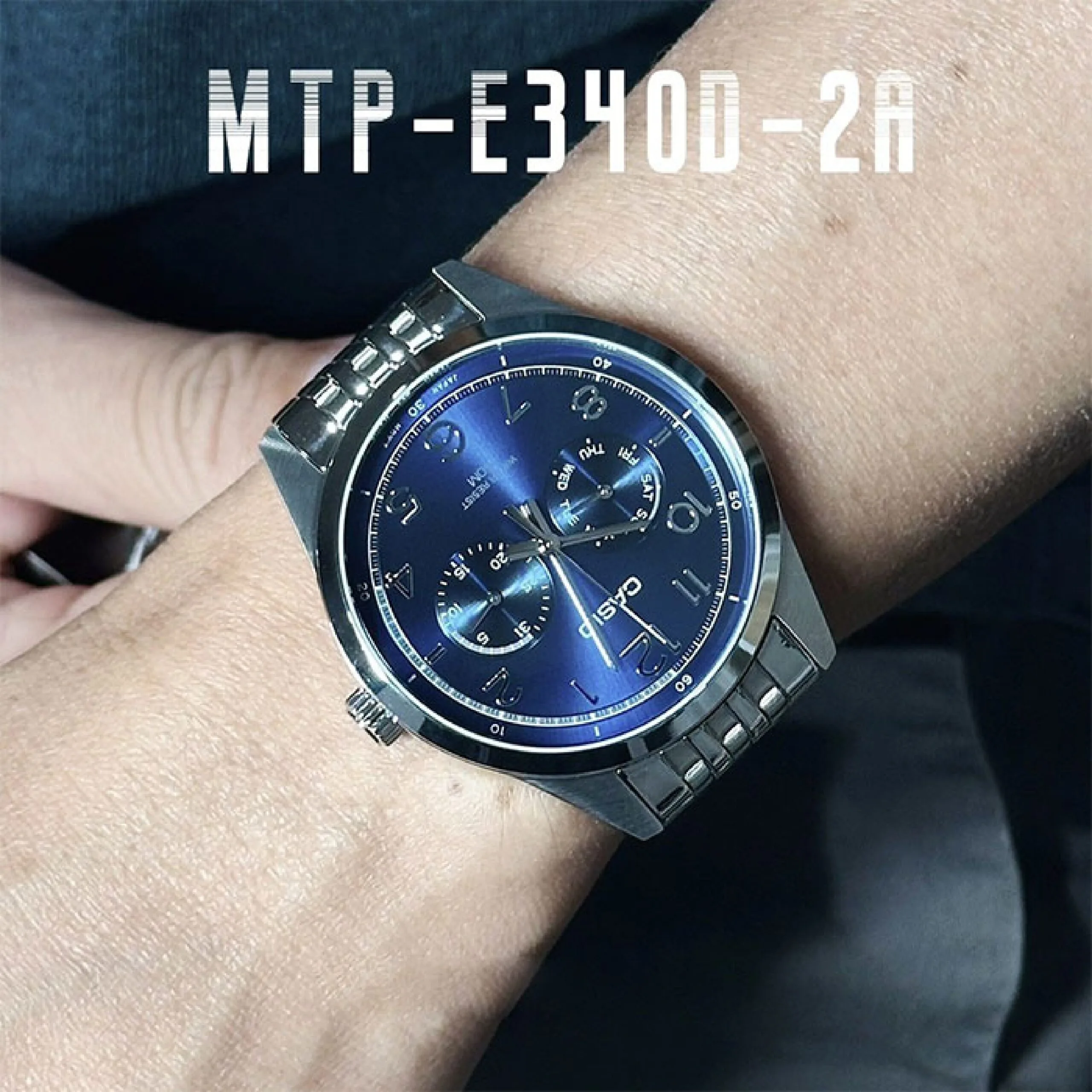 CASIO MTP-E340D-2A, наручные часы — дополнительное фото 4