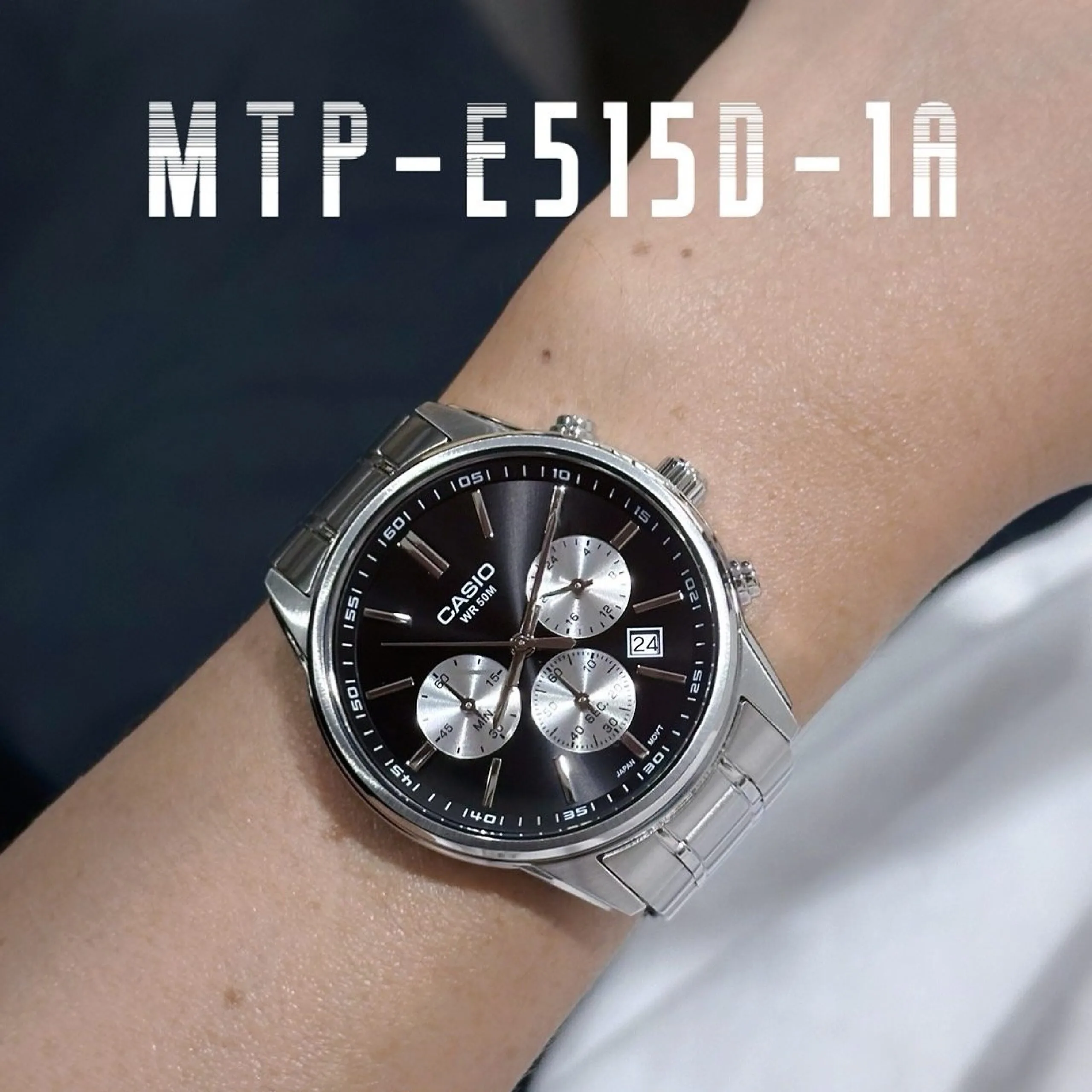 CASIO MTP-E515D-1A, наручные часы — дополнительное фото 4