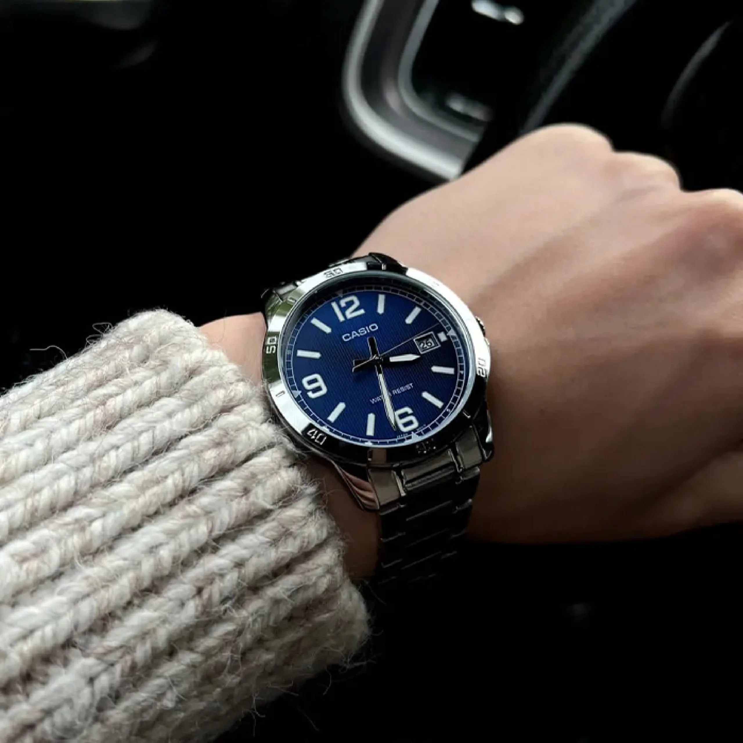 CASIO MTP-V004D-2B, наручные часы — дополнительное фото 4