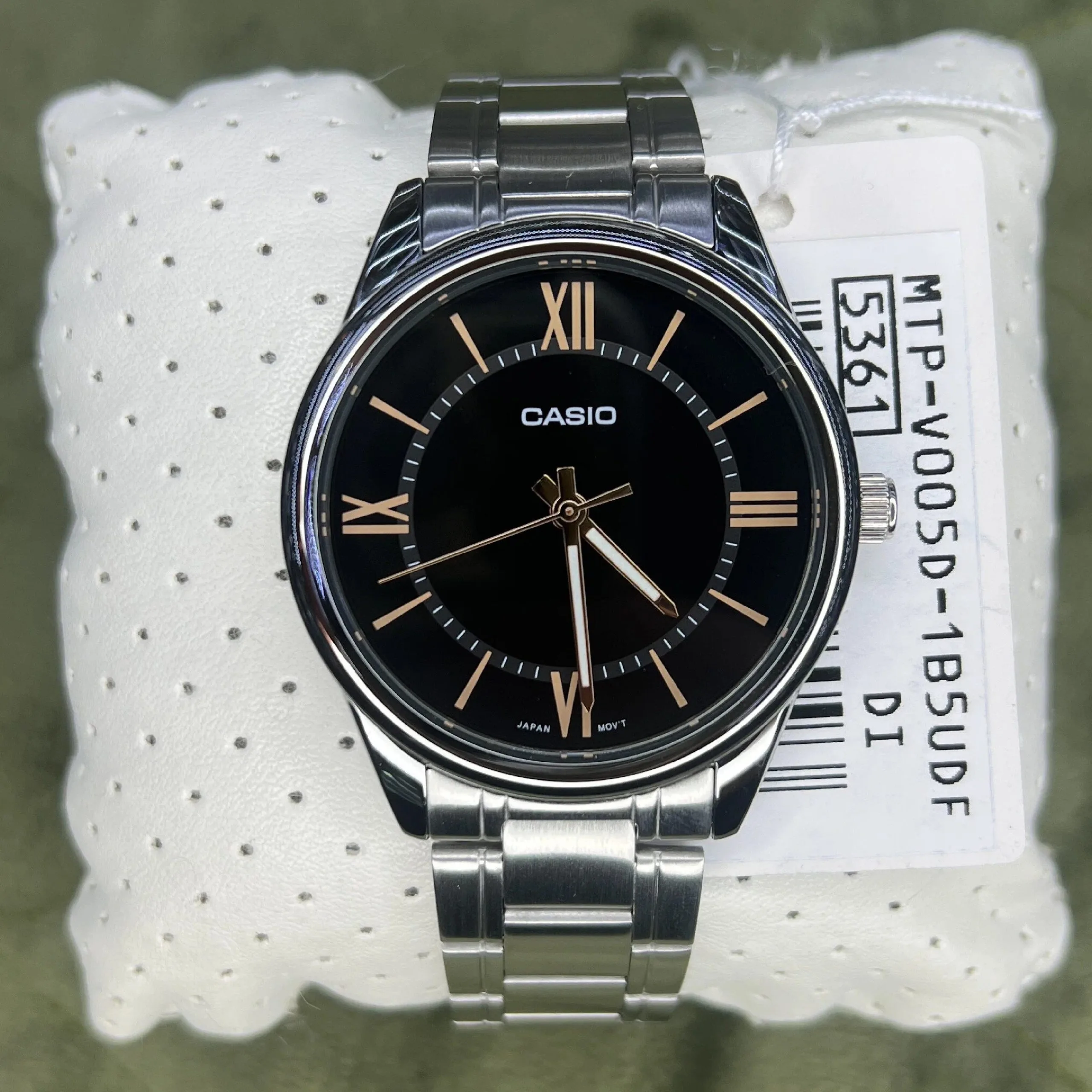 CASIO MTP-V005D-1B5, наручные часы — дополнительное фото 4