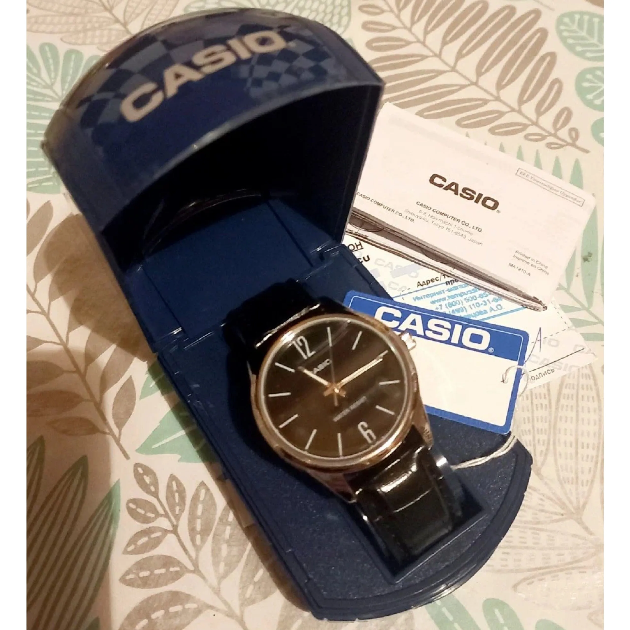 CASIO MTP-V005L-1B, наручные часы — дополнительное фото 5