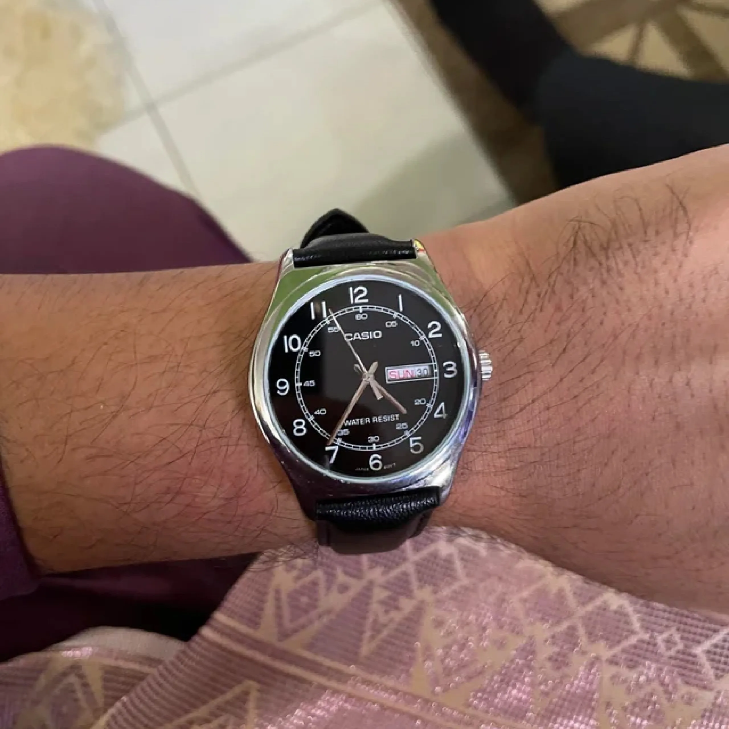 CASIO MTP-V006L-1B2, наручные часы — дополнительное фото 4