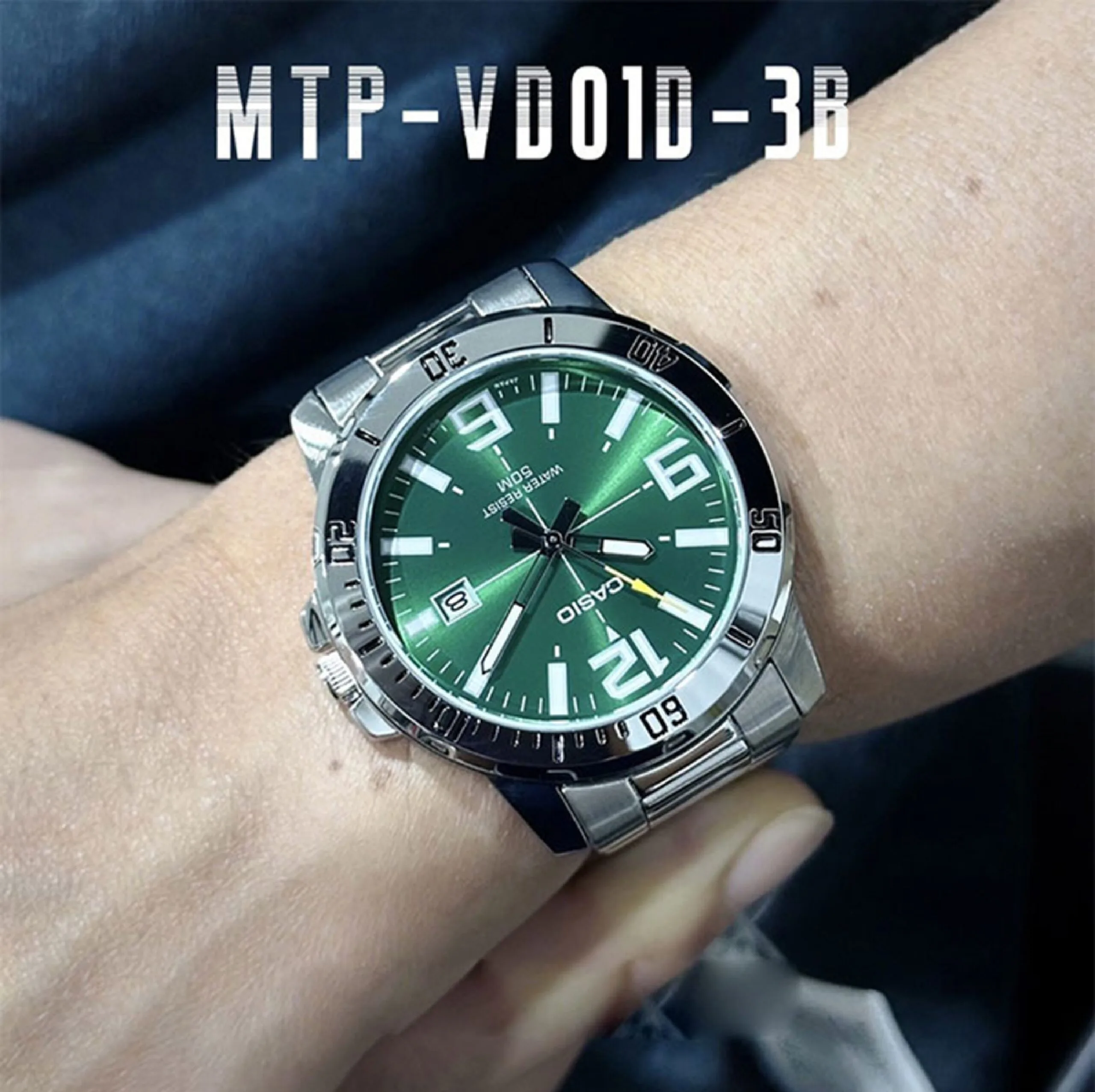 CASIO MTP-VD01D-3B, наручные часы — дополнительное фото 4